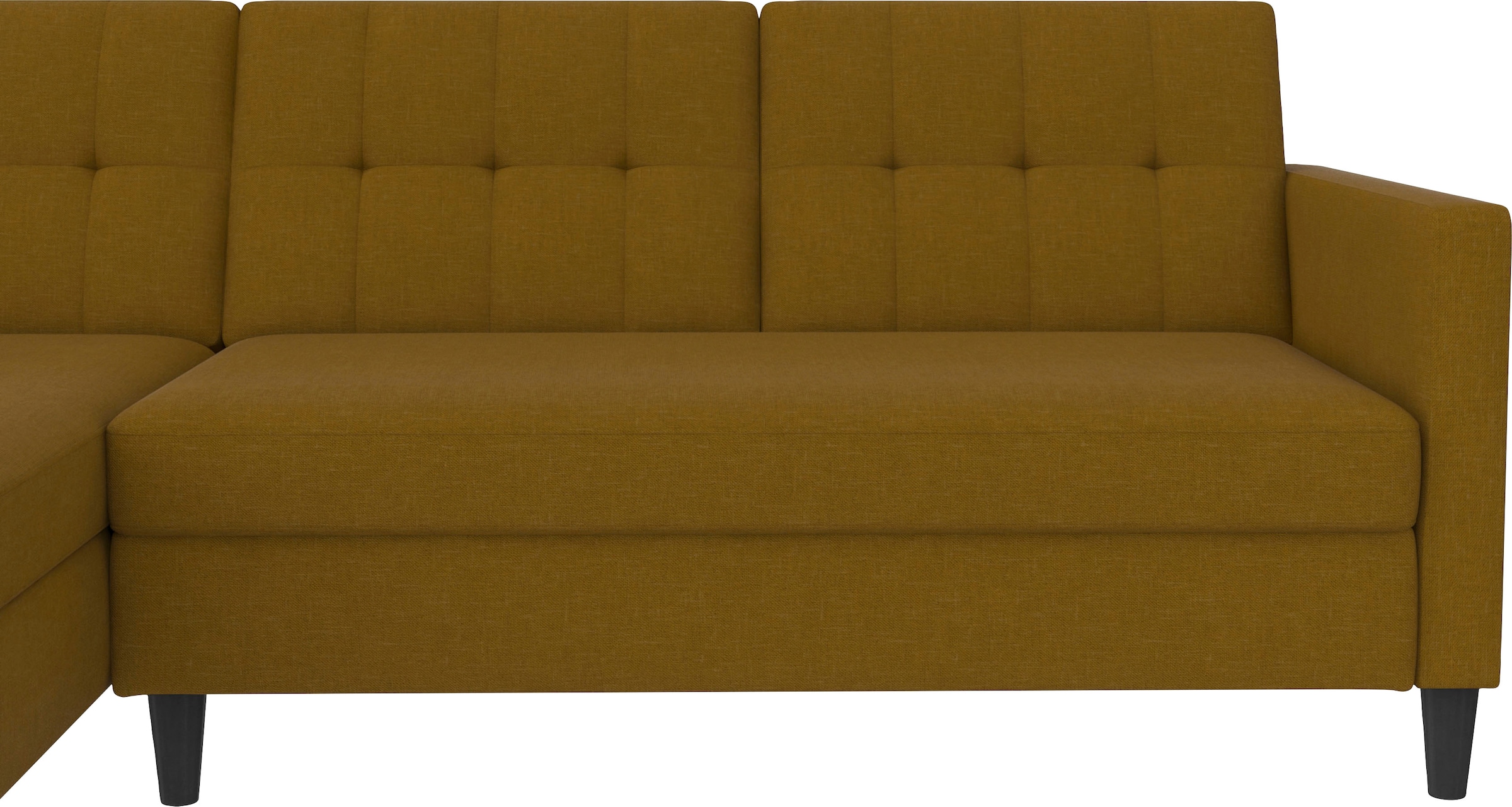 Dorel Home Ecksofa »Hartford II«, mit Bettfunktion und Stauraum, Recamiere beidseitig montierbar