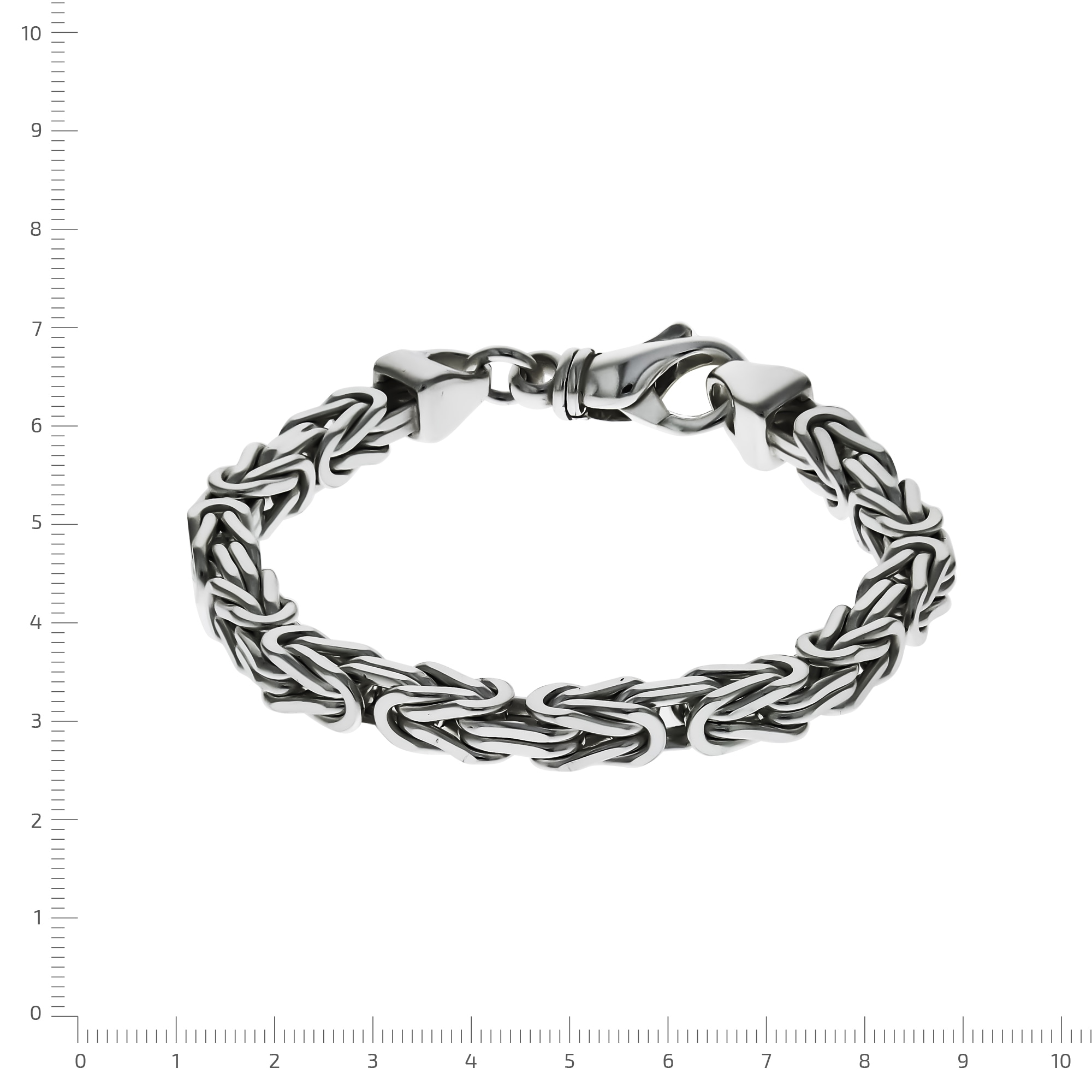 Zeeme Armband »Silber 925 poliert Königskette 6mm breit«