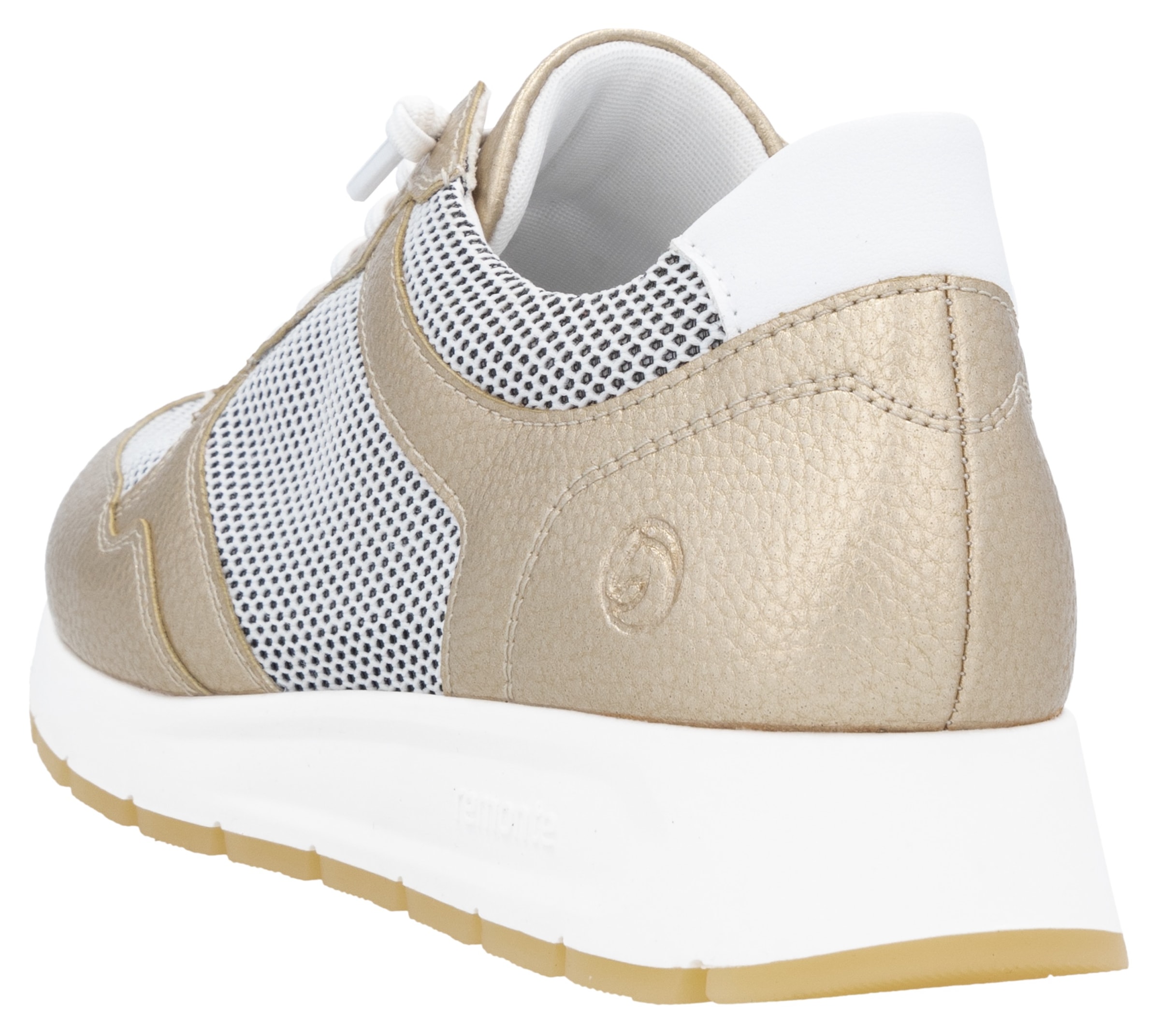 Remonte Slip-On Sneaker »Elisabeth Hurley-Collection«, Freizeitschuh, Halbschuh, Schnürer mit Schaftrandpolsterung