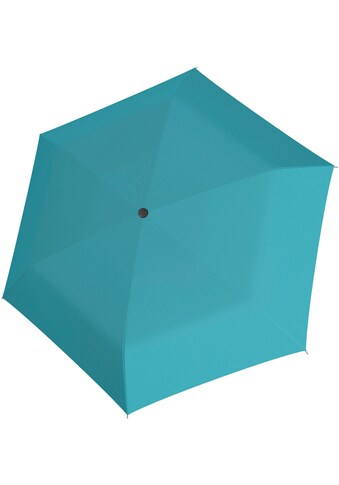 Taschenregenschirm »Carbonsteel Slim uni, summer blue«