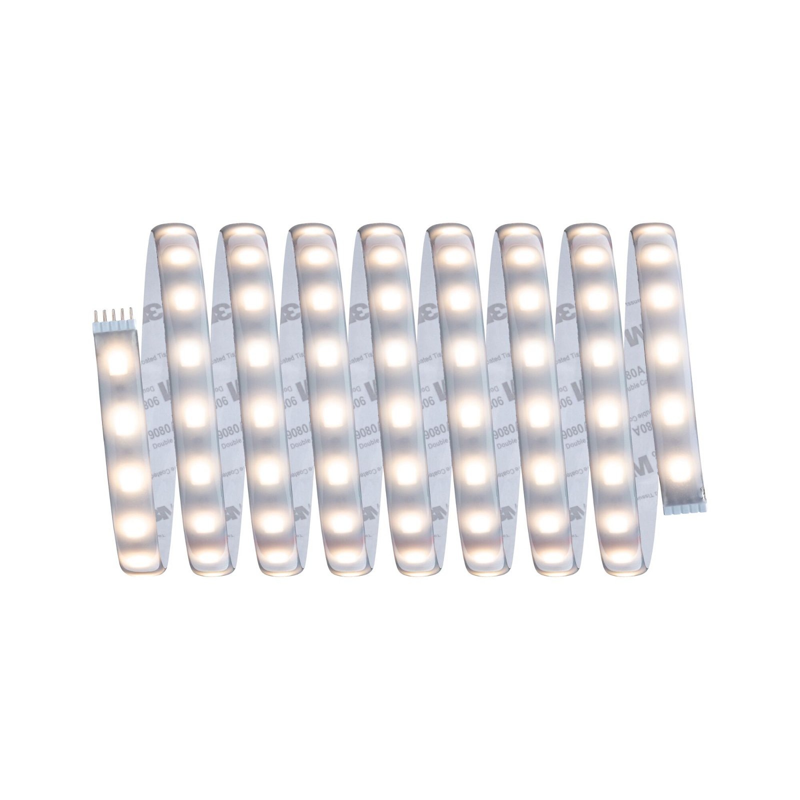 Paulmann LED-Streifen »MaxLED 500 Basisset 3m Cover 3000K 36W 230/24V 60VA Silber Kunststoff«, 1 St.-flammig, IP44