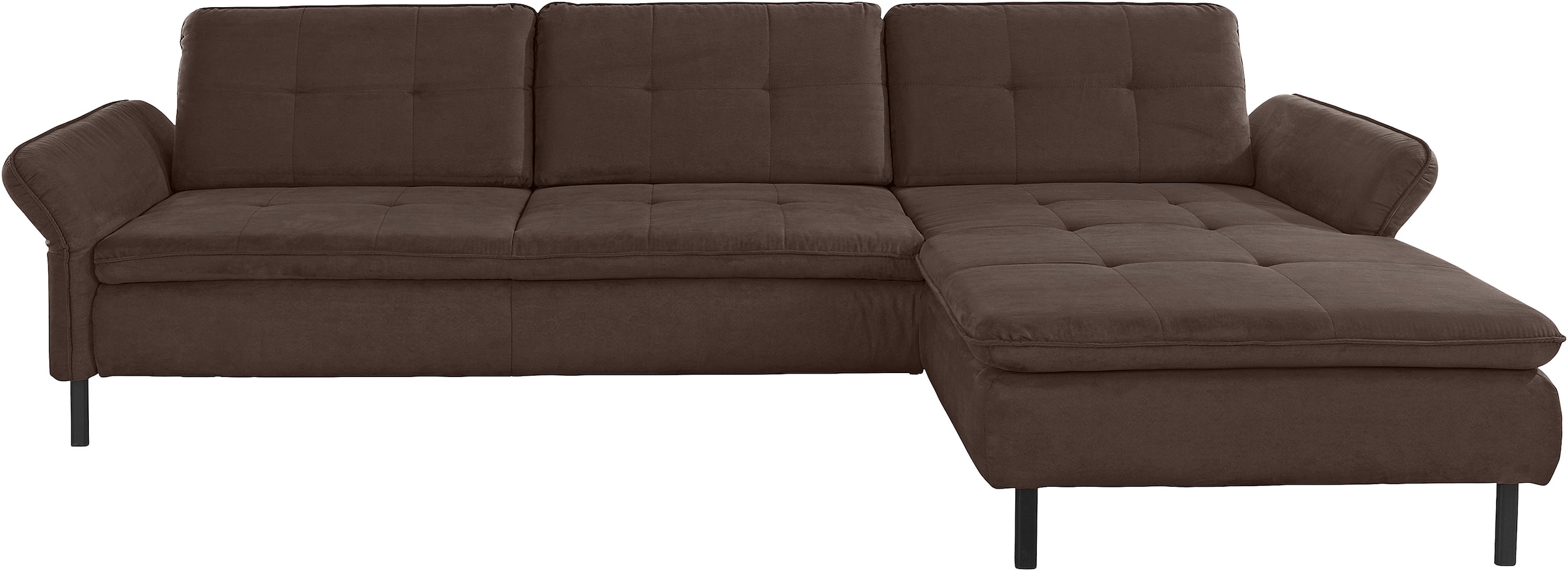 INOSIGN Ecksofa "Birkholm L-Form", Armlehnverstellung, auch in Easy Clean B günstig online kaufen