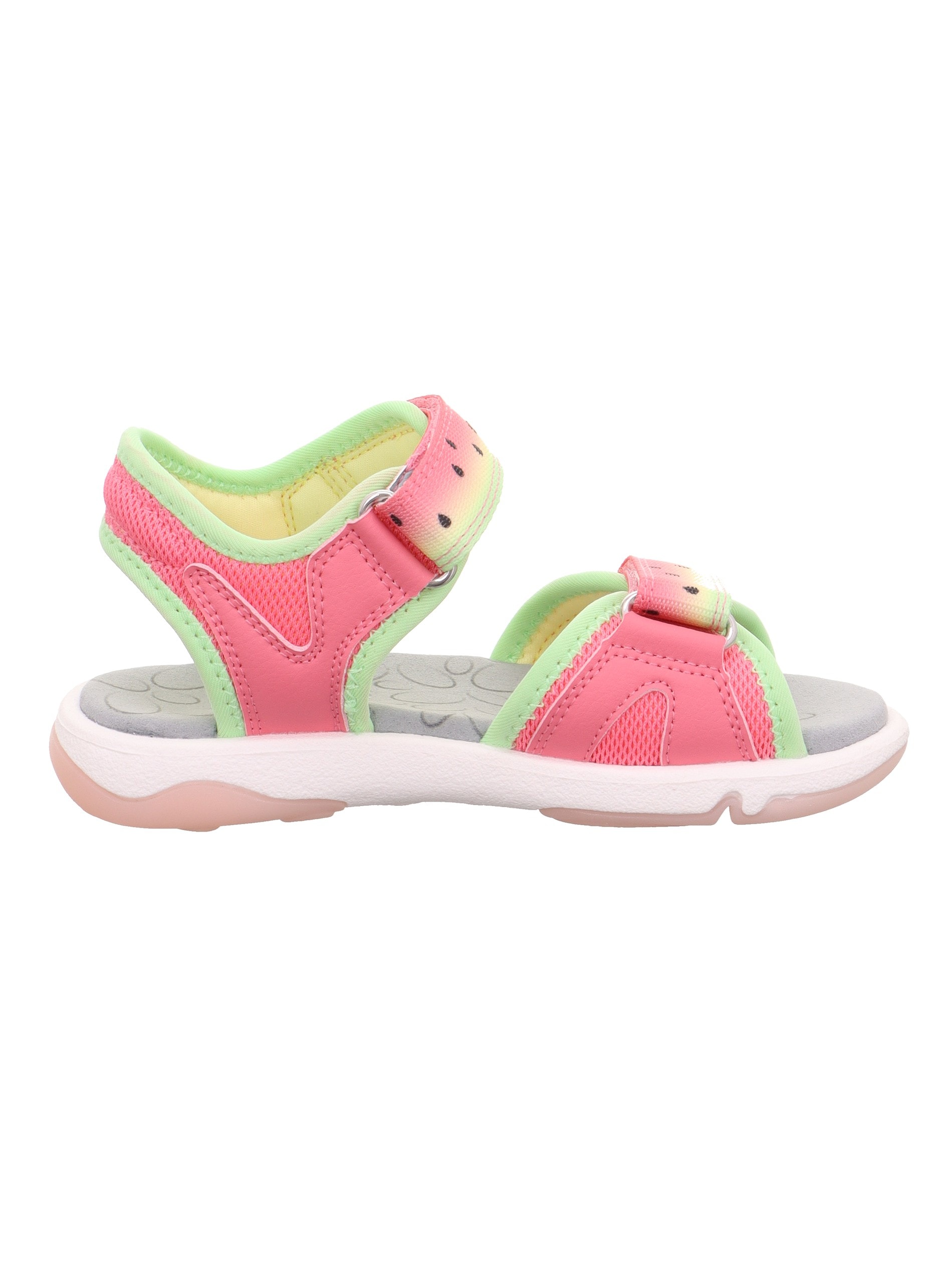 Superfit Sandale »PEBBLES WMS: mittel«  Sandalette mit süßem Motiv, Größenschablone zum Download