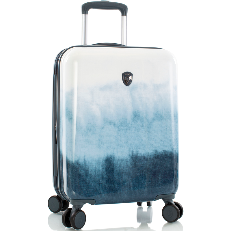 HEYS Hartschalen-Trolley »Tie-Dye blau, 53 cm« 45 l 4 Rollen x Joachim Llambi Handgepäck-Koffer Reisegepäck blue