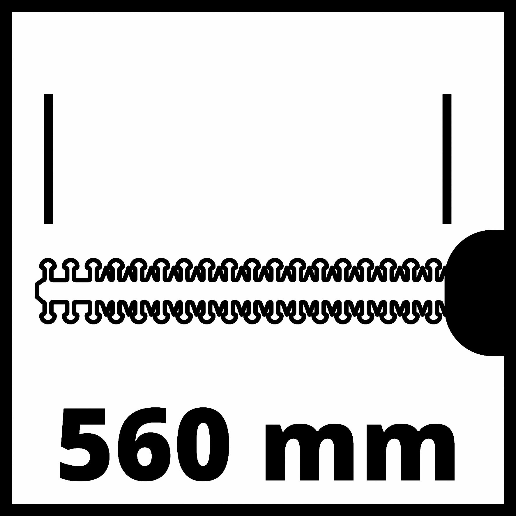 Einhell Elektro-Heckenschere »GC-HH 5056«, 47 cm Schnittlänge, mit Teleskopstiel
