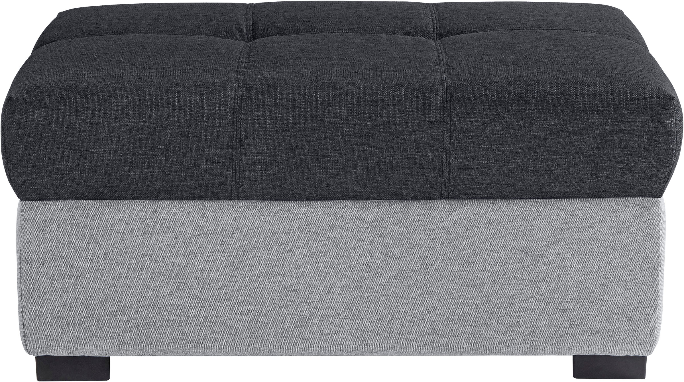 COTTA Polstergarnitur »Speedway L-Form«, (Set), Set bestehend aus: Ecksofa mit Kopfteilverstellung & Hocker