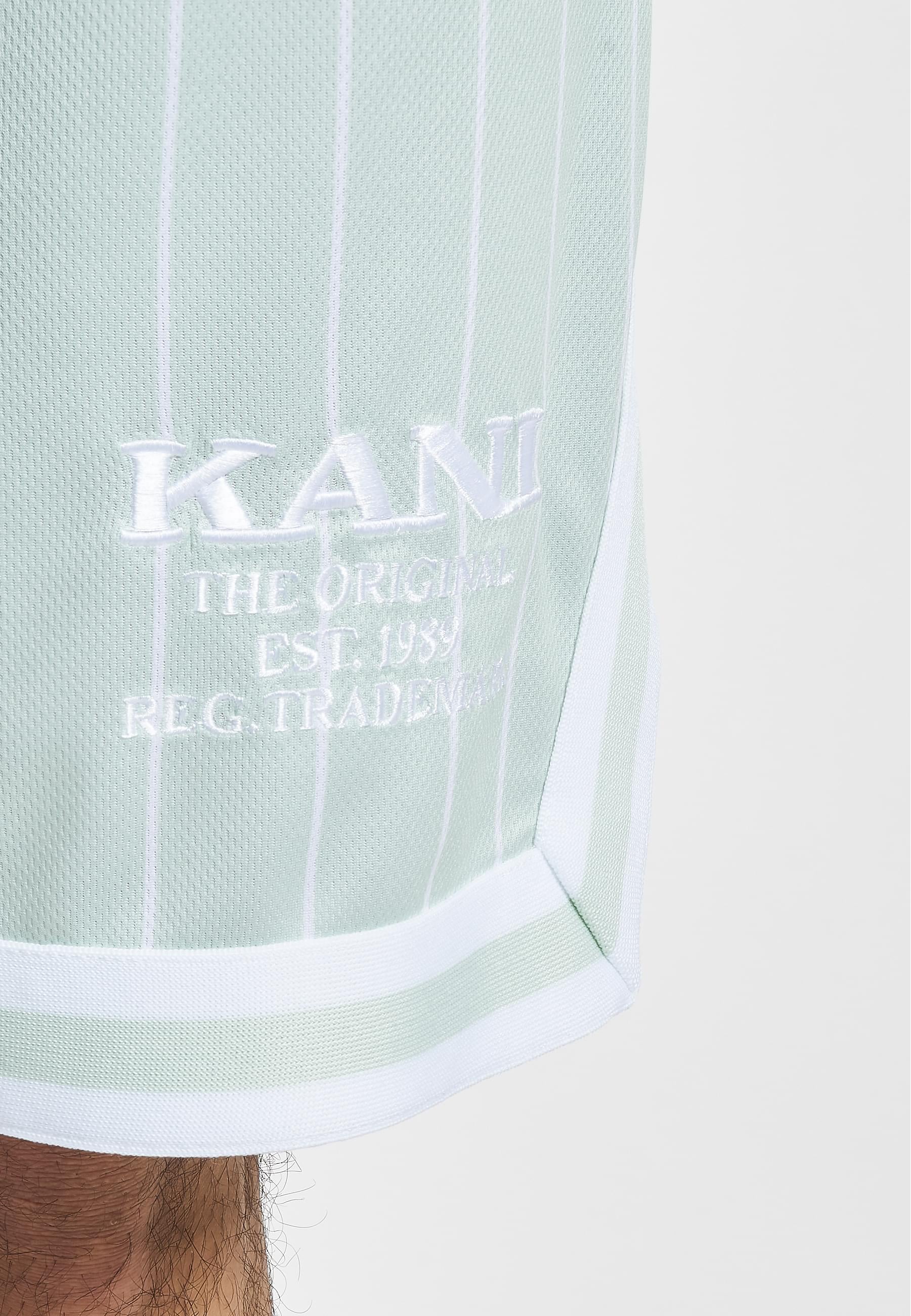 Karl Kani Shorts »Karl Kani Herren KM232-005-1 KK Retro Pinstripes Mesh Shorts«