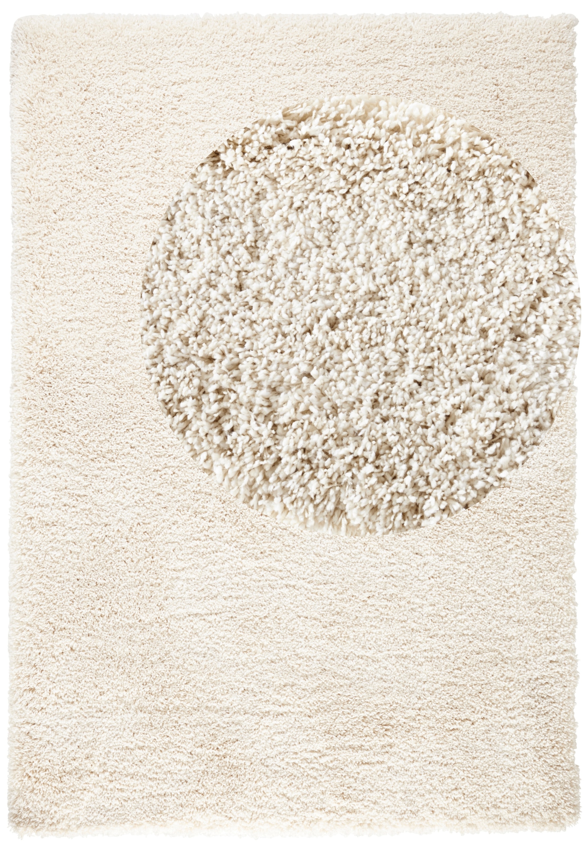 HANSE Home Hochflor-Teppich »Venice«, rechteckig, 45 mm Höhe, meliert, Shaggy, dichter Flor, Uni, robust, Langflor, Wohnzimmer