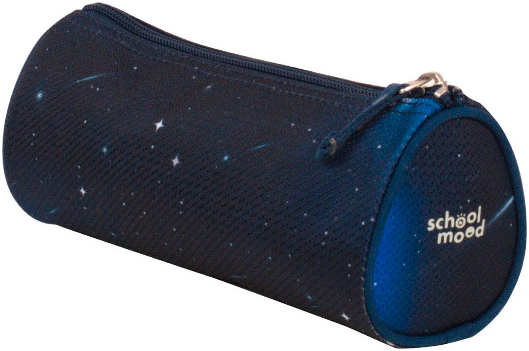 SCHOOL-MOOD® Schulranzen »Champion, Moritz (Weltall)«, retroreflektierende Flächen, mit LED-Patchy; aus recyceltem Material