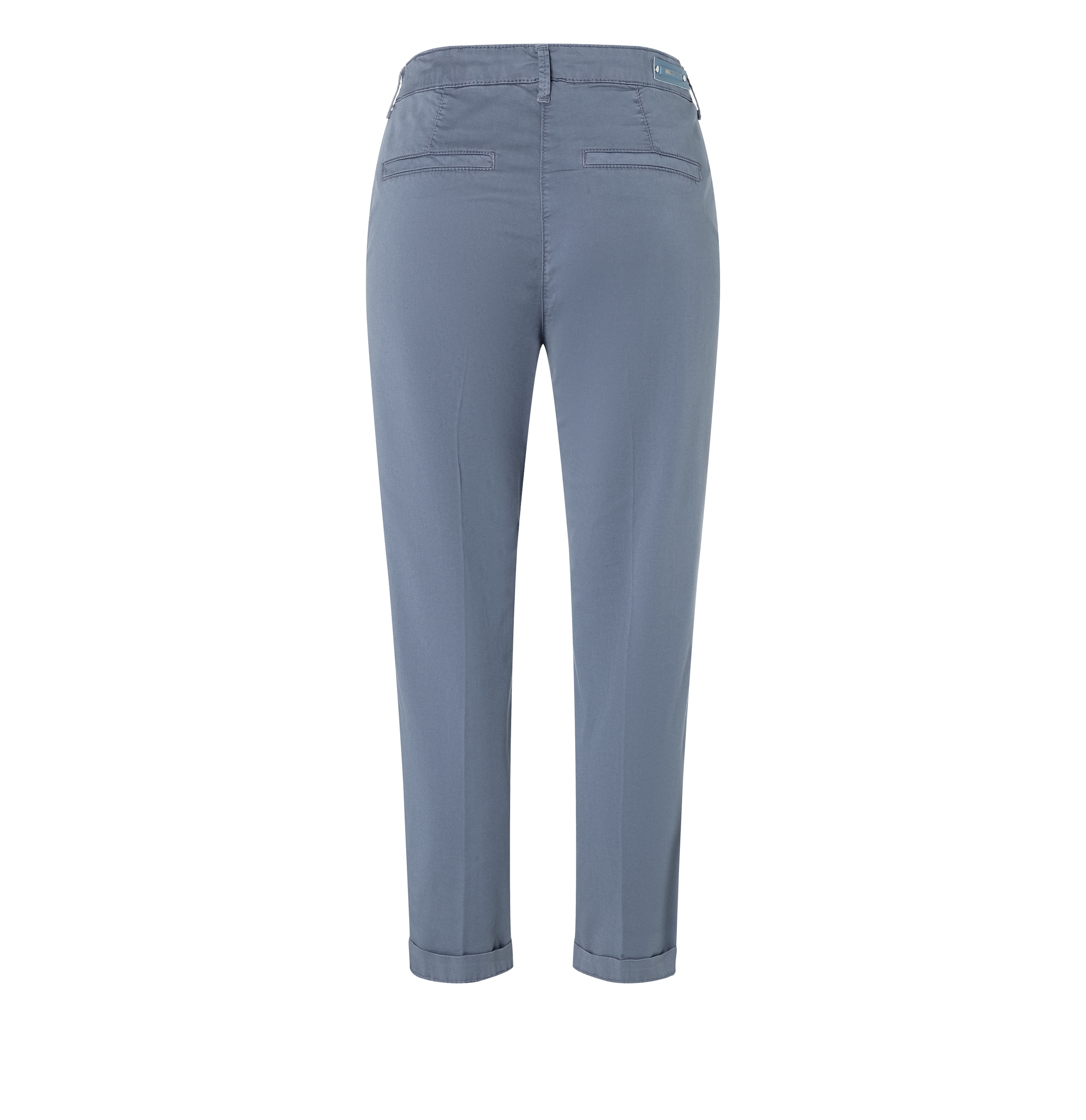 MAC Chinohose »CHINO turn up«, mit dezentem Glanz, elegant und sportiv zugleich