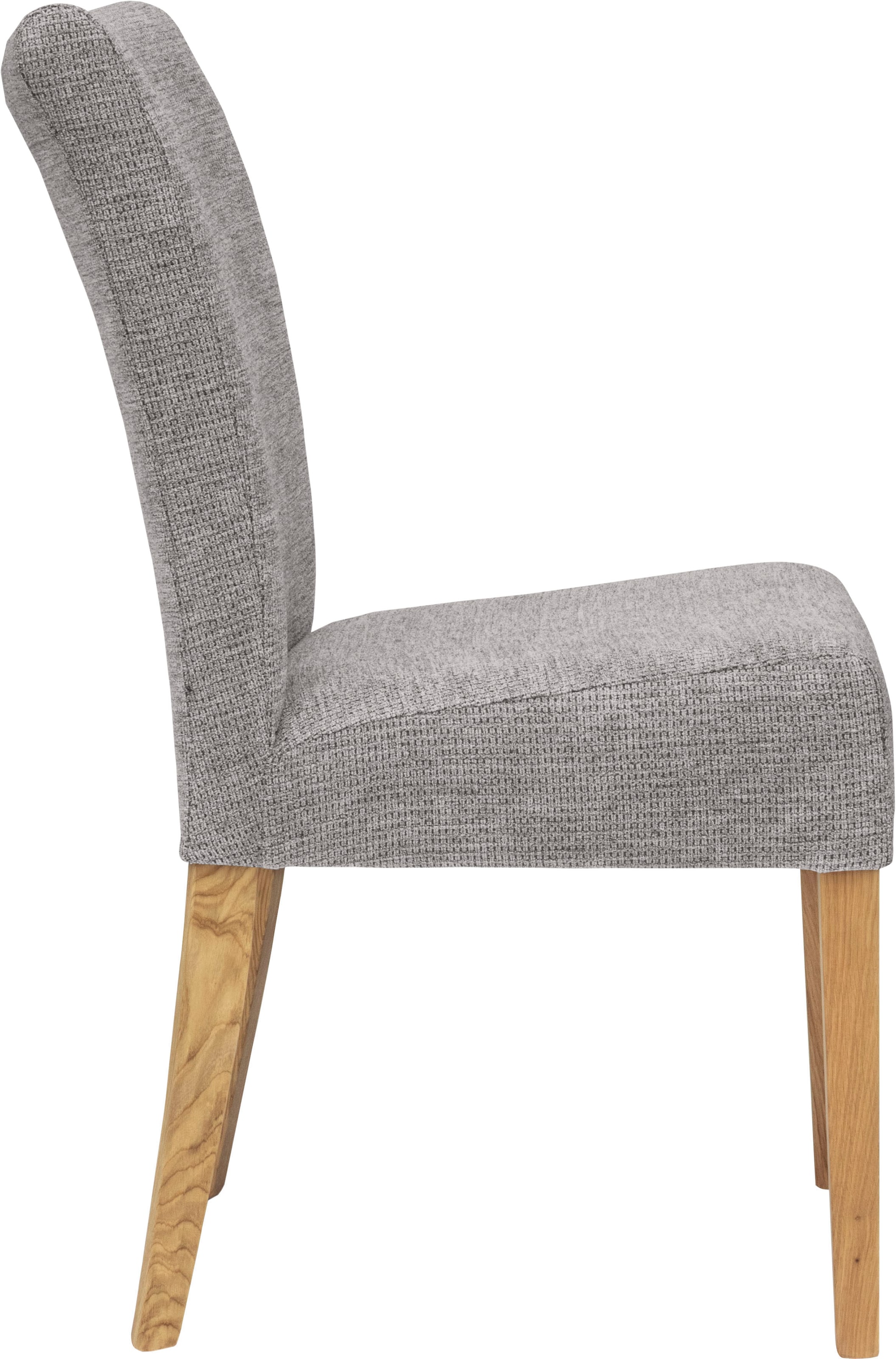 Home affaire Esszimmerstuhl »Queen Polsterstuhl BESTSELLER«, (Set), 2 St., Softstruktur, verschiedene Bezüge, Gestell Massivholz