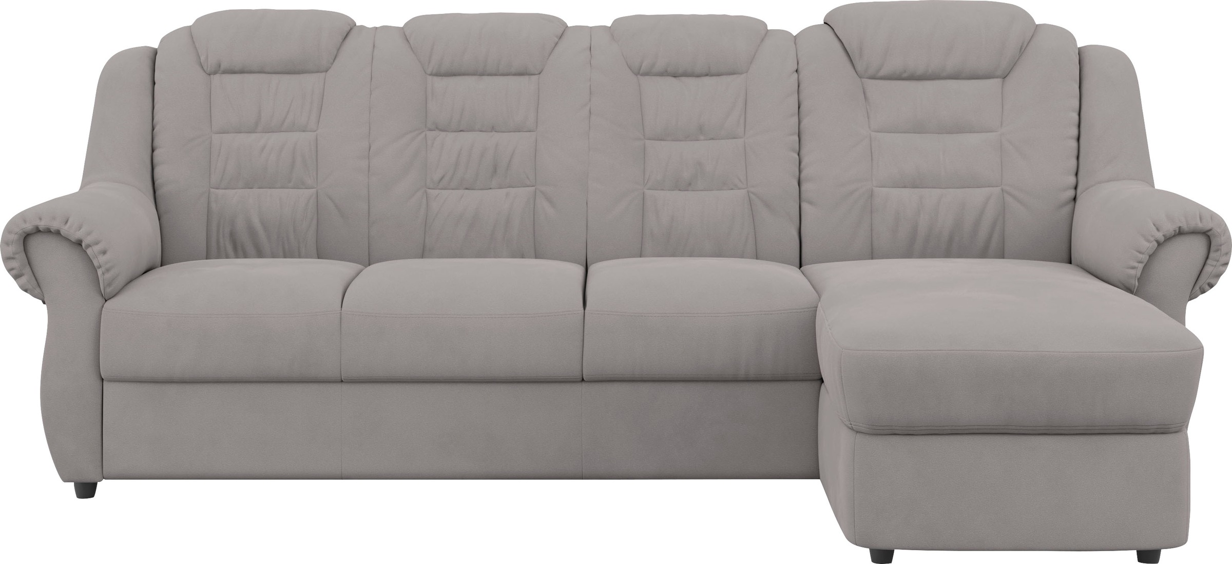 Home affaire Ecksofa »Boston L-Form«, Gemütliches Ecksofa mit hoher Rückenlehne in klassischem Design
