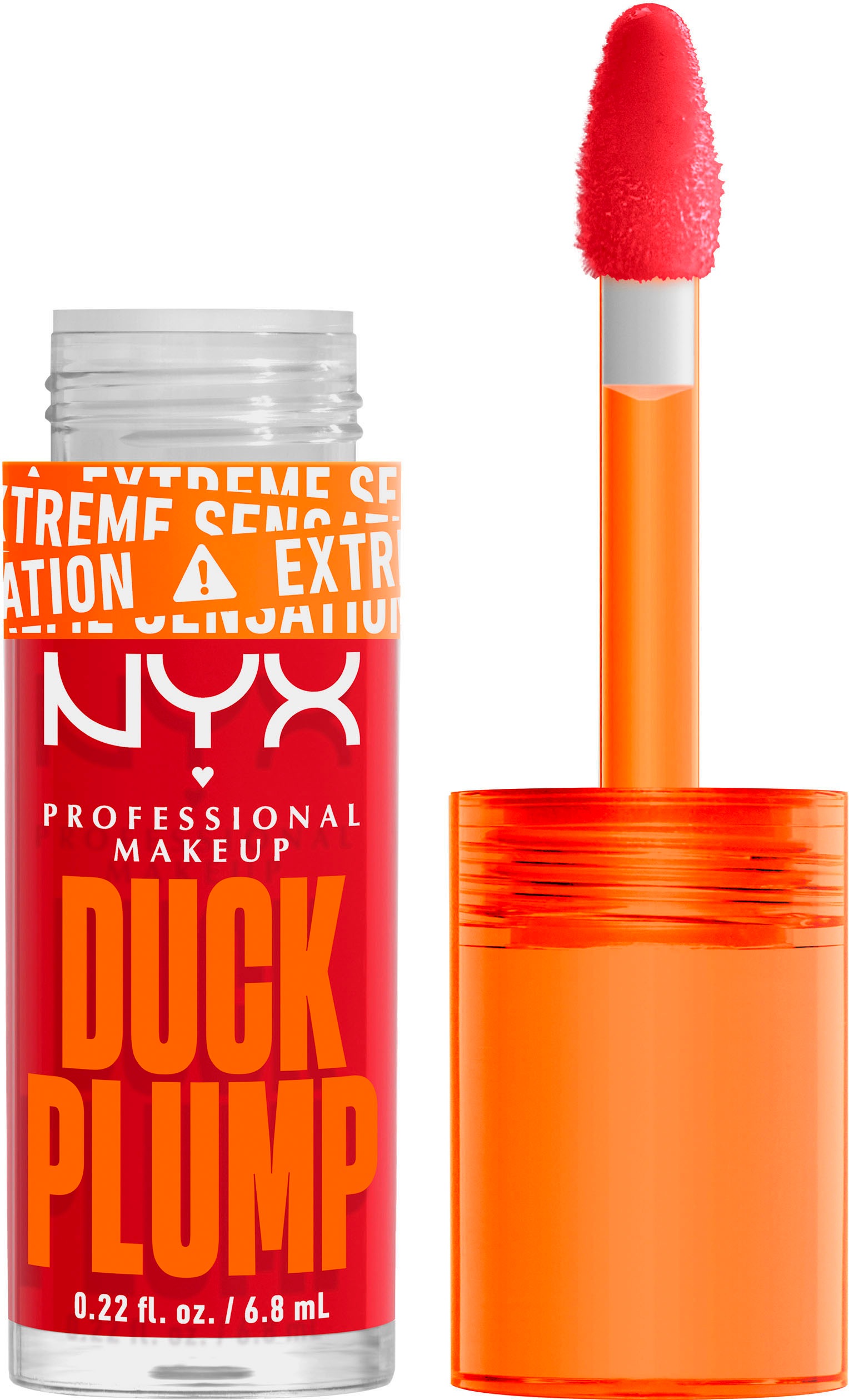 NYX Lipgloss »NYX Professional Makeup Duck Plump Cherry Spice«, mit Collagen