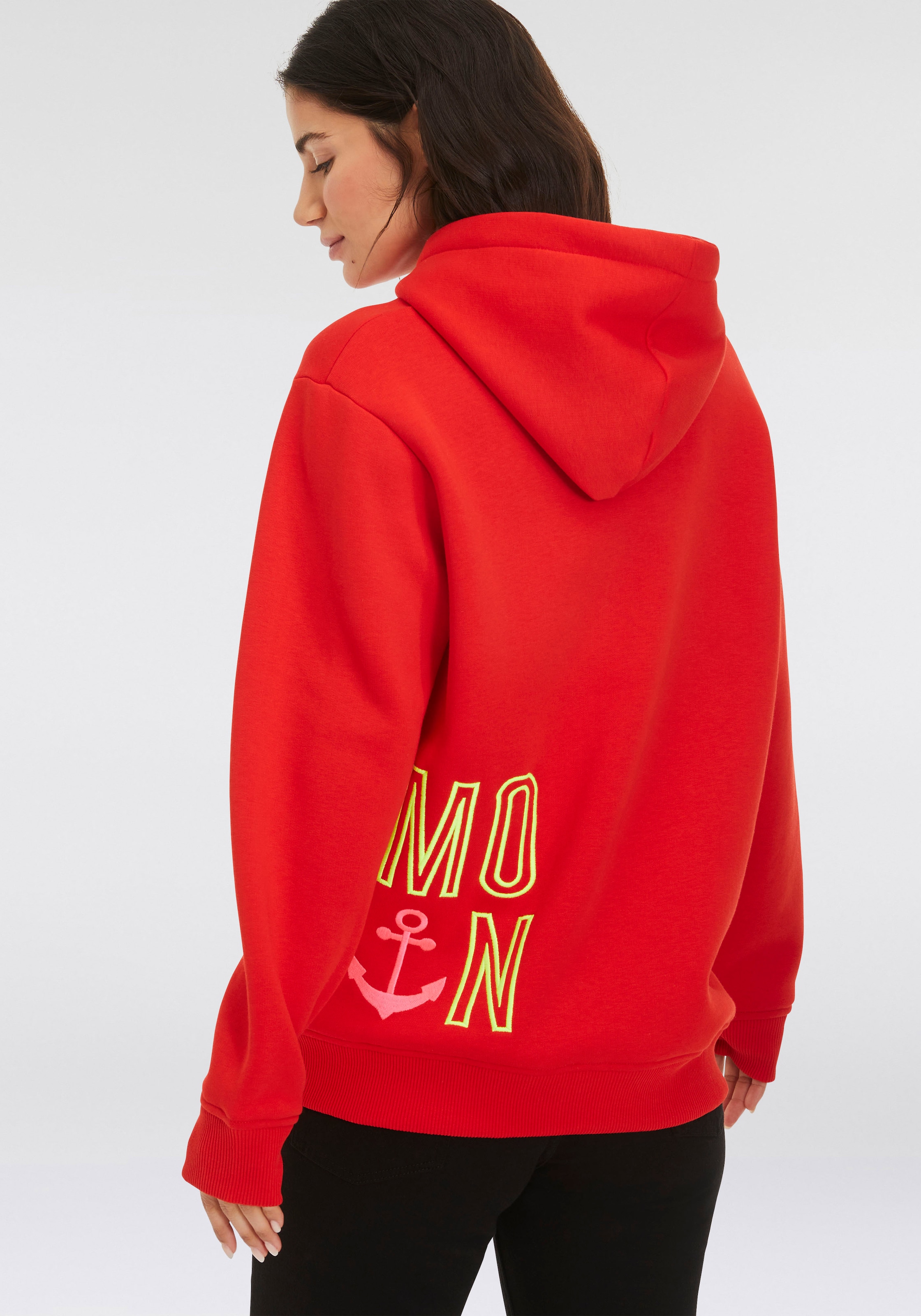 Zwillingsherz Hoodie »Limited Edition«, Langarm, Kapuze, Anker Motiv, exklusiv bei Otto
