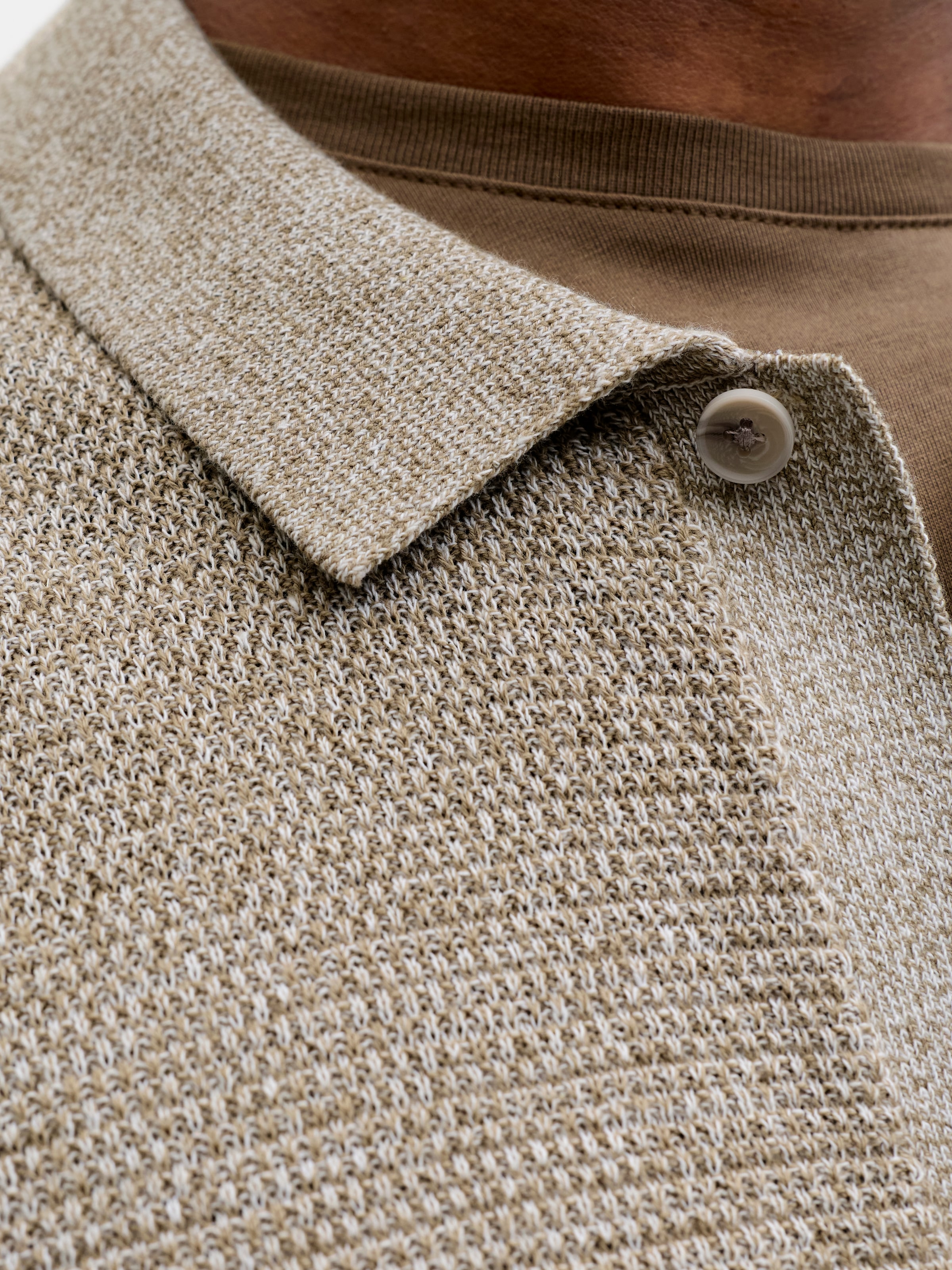 Jack & Jones Strickpullover »JJEGEORGE KNIT SHIRT SS SN« mit Polokragen