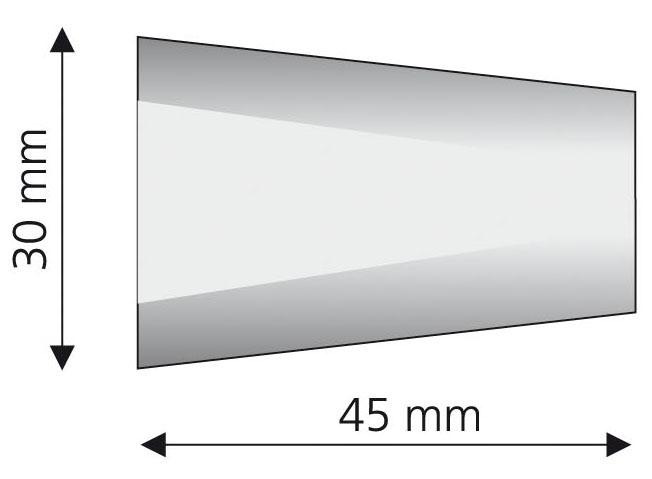 Liedeco Gardinenstangen-Endstück »Dust«, (Set, 2 St.), für Gardinenstangen Ø 16 mm