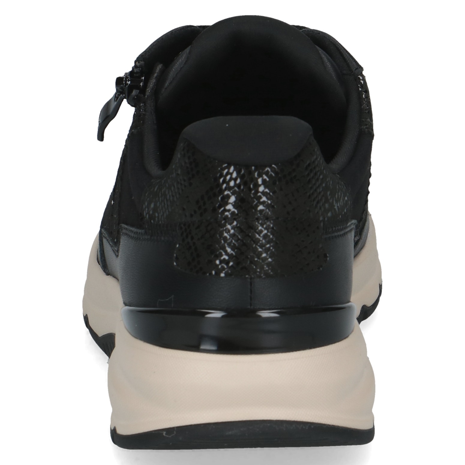 Caprice Keilsneaker  Freizeitschuh, Halbschuh, Schnürer mit Glitzerdetails