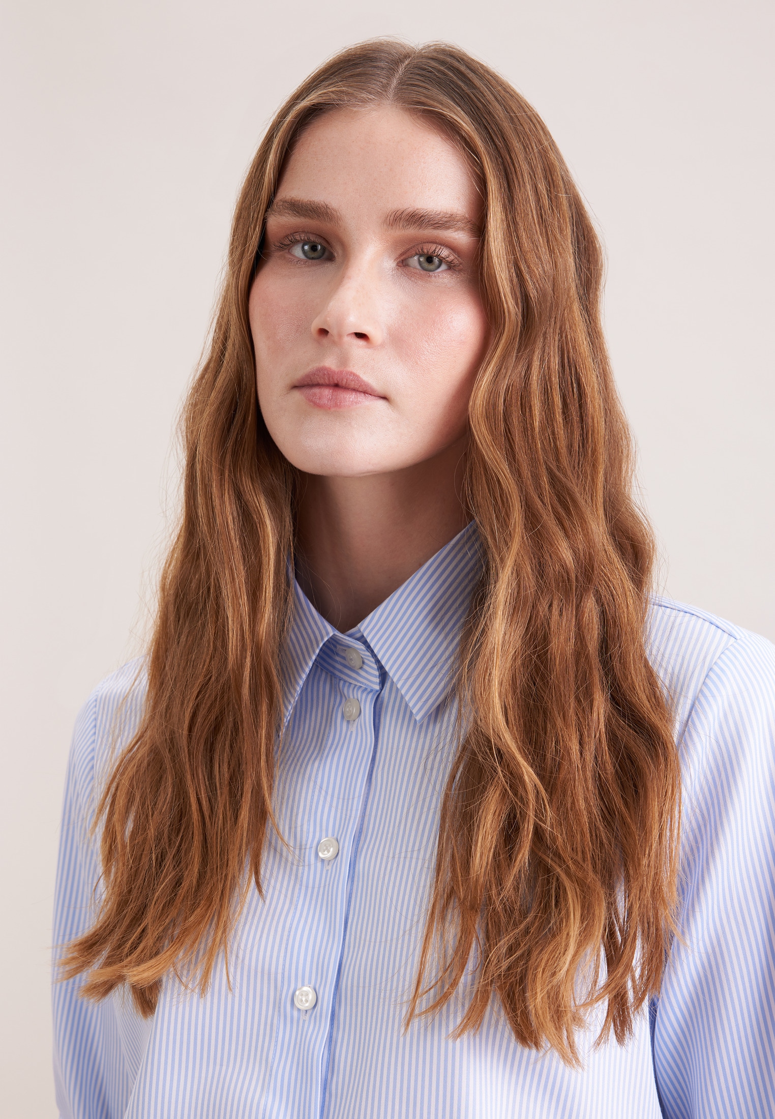 seidensticker Hemdbluse 1/1 Kragen Gestreift