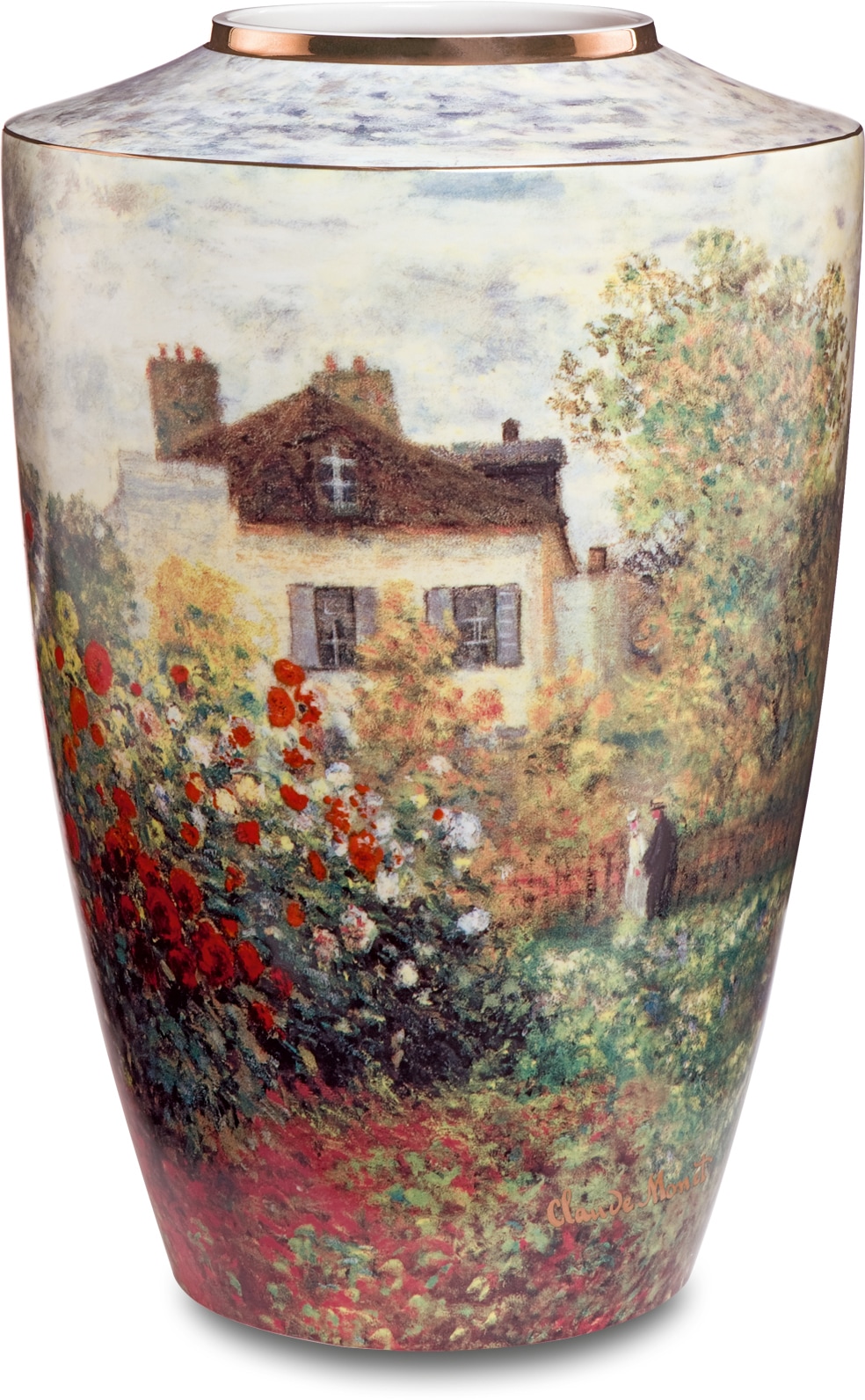 Goebel Tischvase »Vase Claude Monet - "Das Künstlerhaus"«, (1 St.), aus Por günstig online kaufen