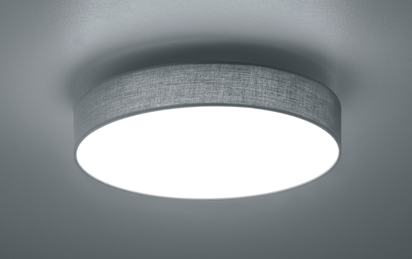 TRIO Leuchten LED Deckenleuchte »LUGANO«, Leuchtmittel LED-Board | LED fest integriert, LED Deckenlampe, Switch Dimmer