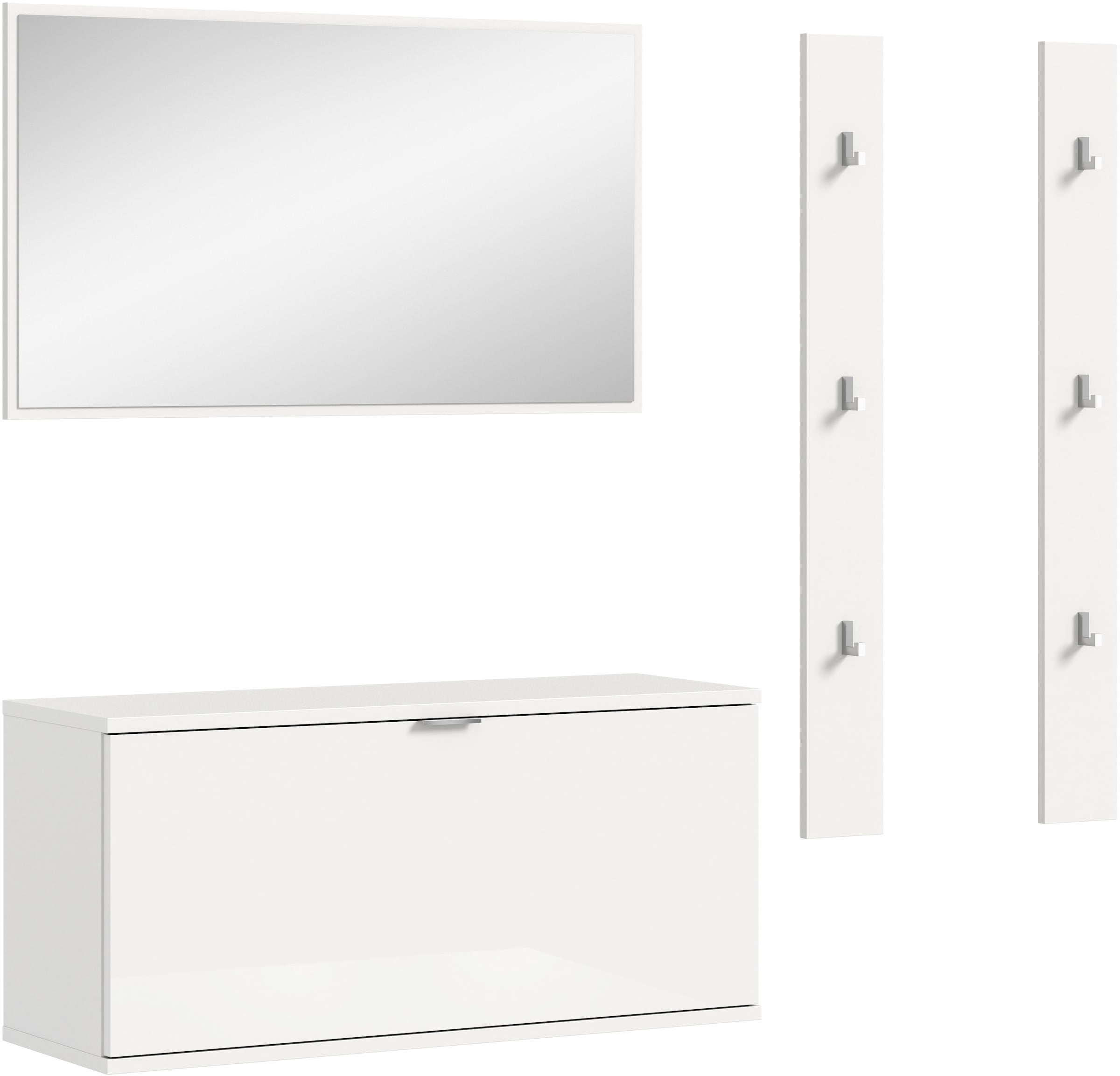 INOSIGN Garderoben-Set, (3 St.), Trondheim, Garderobenset 3-tlgBreite 130 c günstig online kaufen