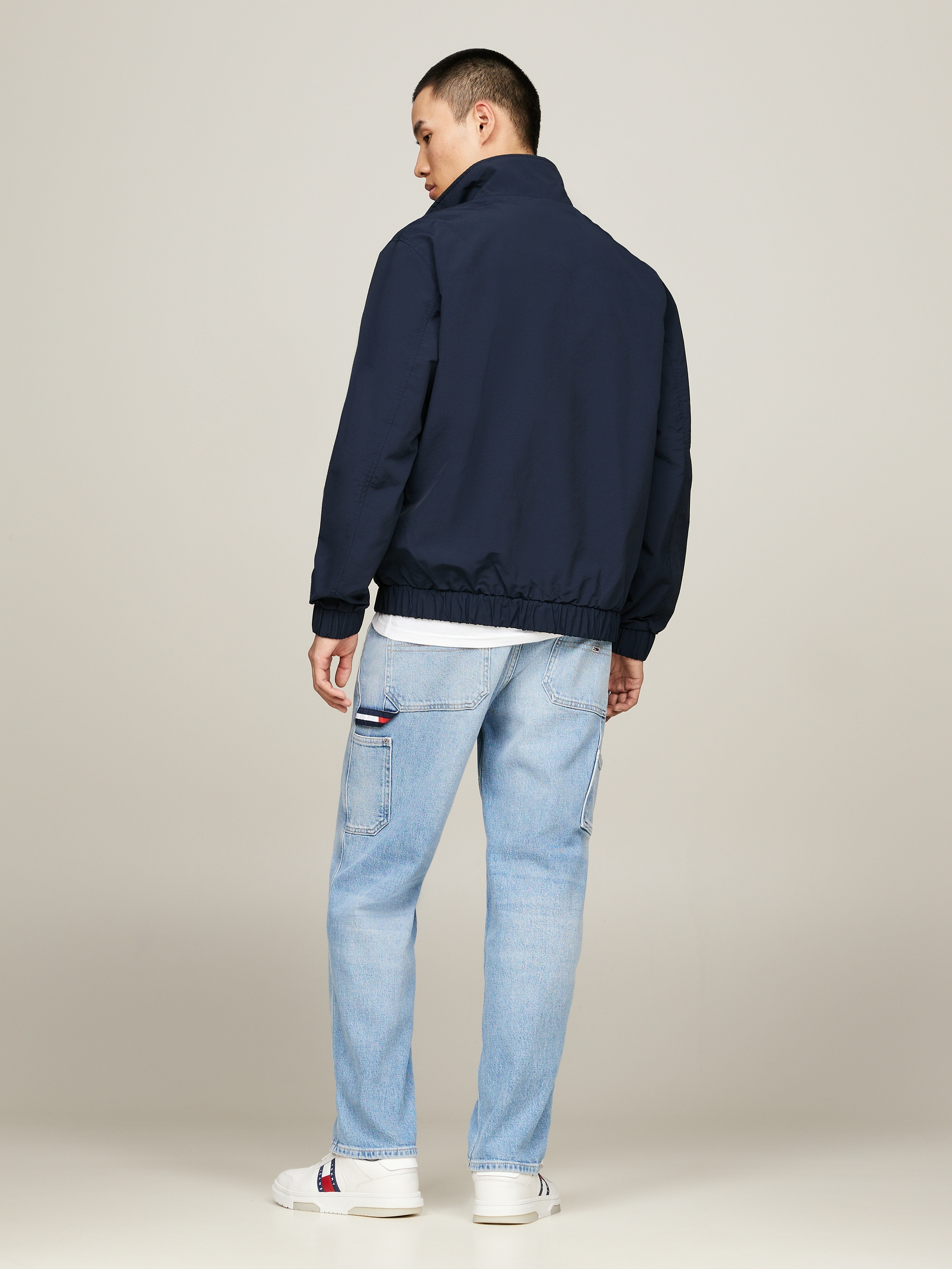 Tommy Jeans Plus Collegejacke »TJM ESSENTIAL JACKET EXT«, Große Größen und Logostickerei