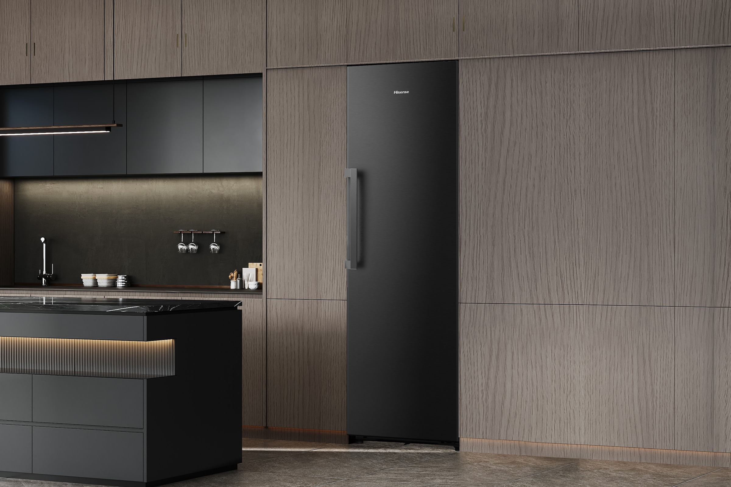 Hisense Kühlschrank »RL5K370GSFC1« 185,6 cm hoch 59,5 cm breit MetalCooling