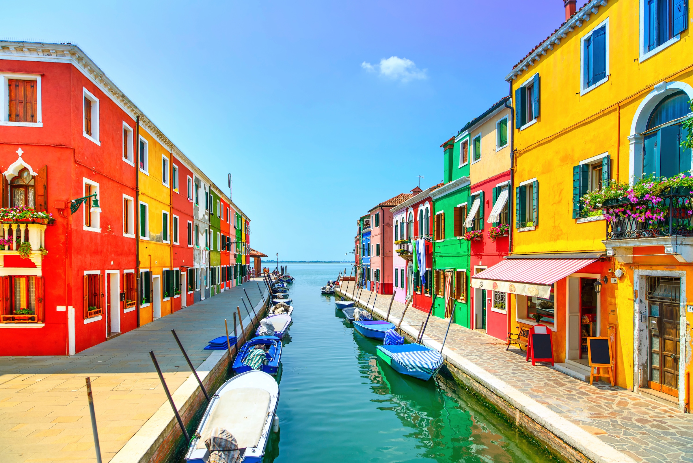 Papermoon Fototapete »ALTSTADT-PORTOFINO VENEDIG ROM ITALIEN« günstig online kaufen