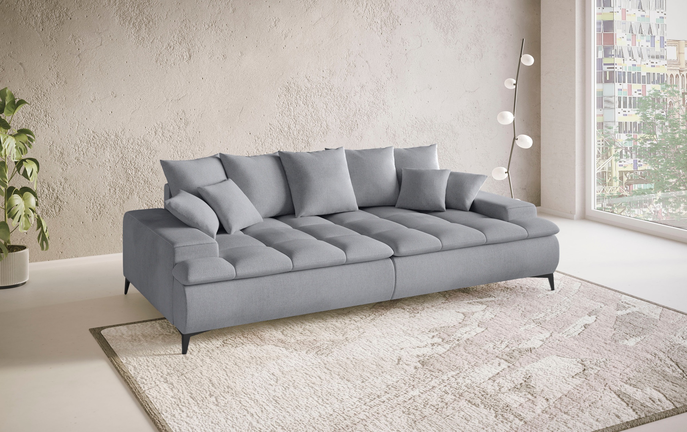 Mr. Couch Big-Sofa "Haiti III", Wahlweise mit Kaltschaumpolsterung günstig online kaufen