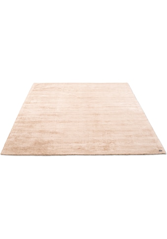 TOM TAILOR Teppich »Shine uni«, rechteckig, 8 mm Höhe, Handweb Teppich, 100% Viskose,... kaufen