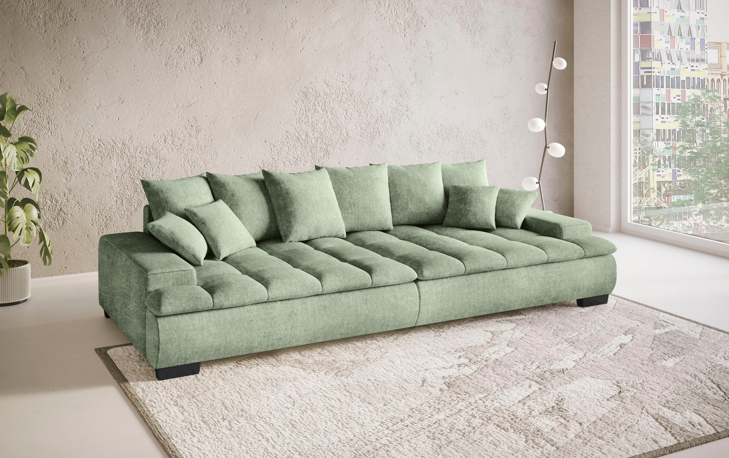 Mr. Couch Big-Sofa »Haiti II«, mit Kaltschaumpolsterung, bis 140 kg belastbar
