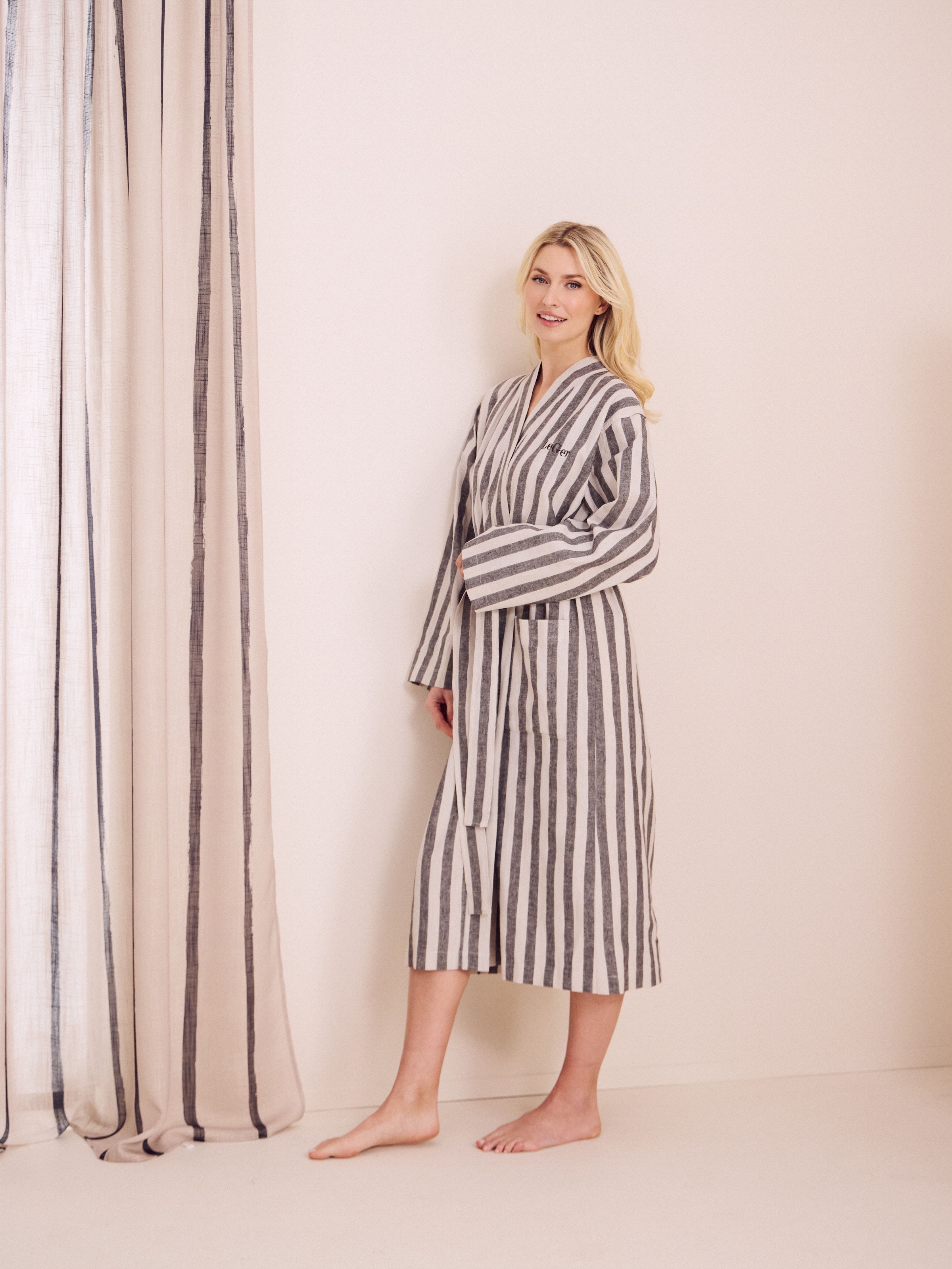 LeGer Home by Lena Gercke Gardine »Zayla« Multifunktionsband 1 Stk. tlg. Leinenoptik, Vielseitiges Multifunktionsband, Verschiedene Längen