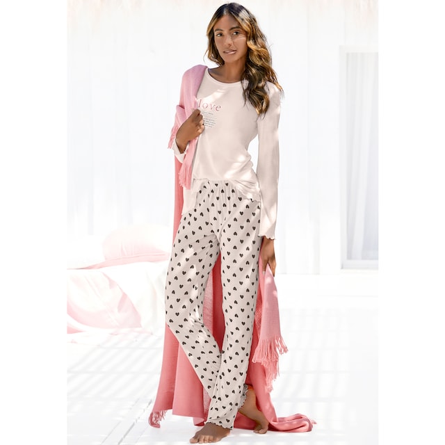 Vivance Dreams Pyjama, mit femininem Druckmuster bequem kaufen