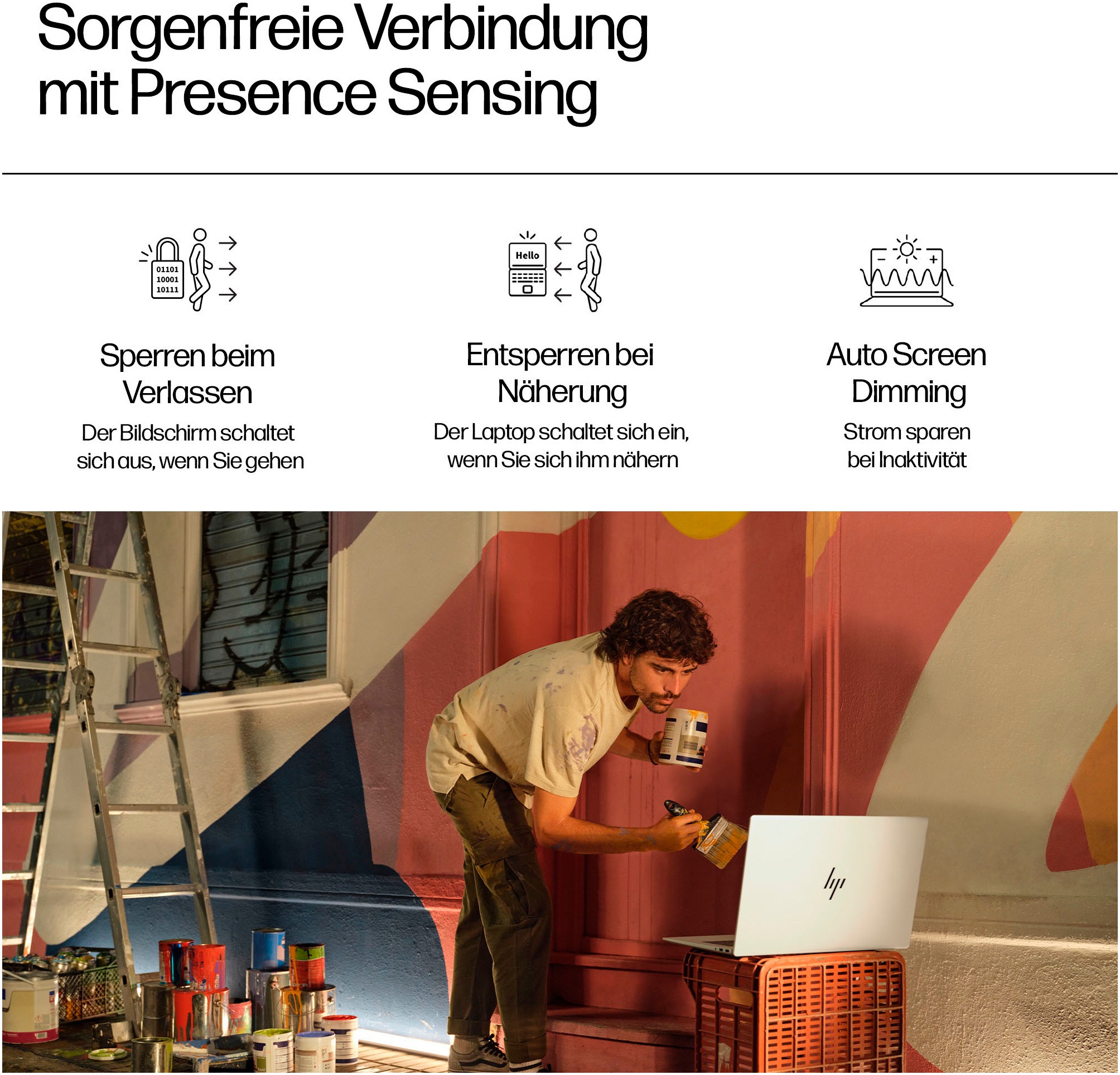 HP Notebook »17-da007«, 43,9 cm, / 17,3 Zoll, Intel, Core Ultra 7, 1000 GB SSD, 17-da0075ng