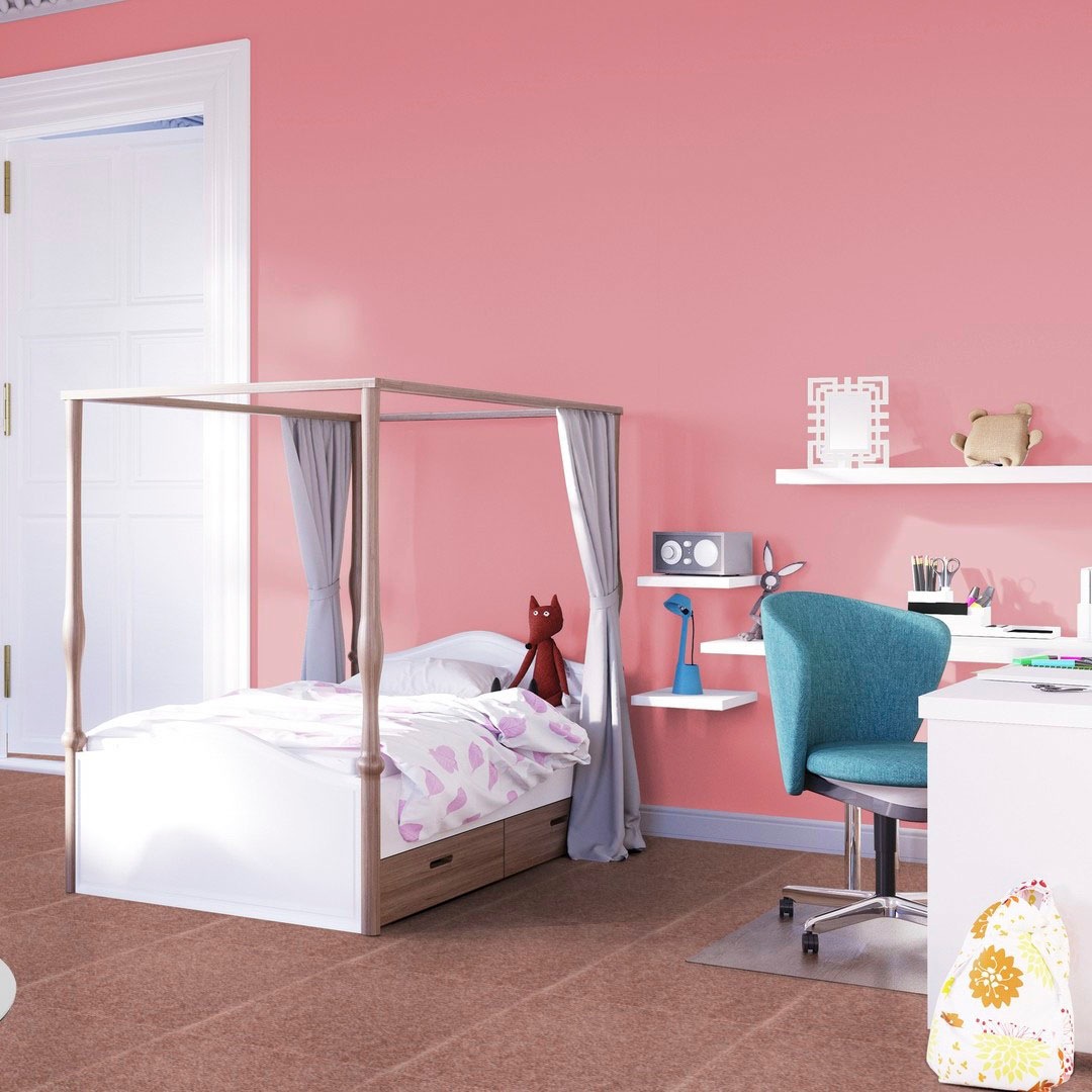 Vorwerk Teppichboden »Passion 1055, Velours - Uni Farben, Made in Germany«, rechteckig, 7,6 mm Höhe, Wohnzimmer, Schlafzimmer, Kinderzimmer, Breite 400/500 cm