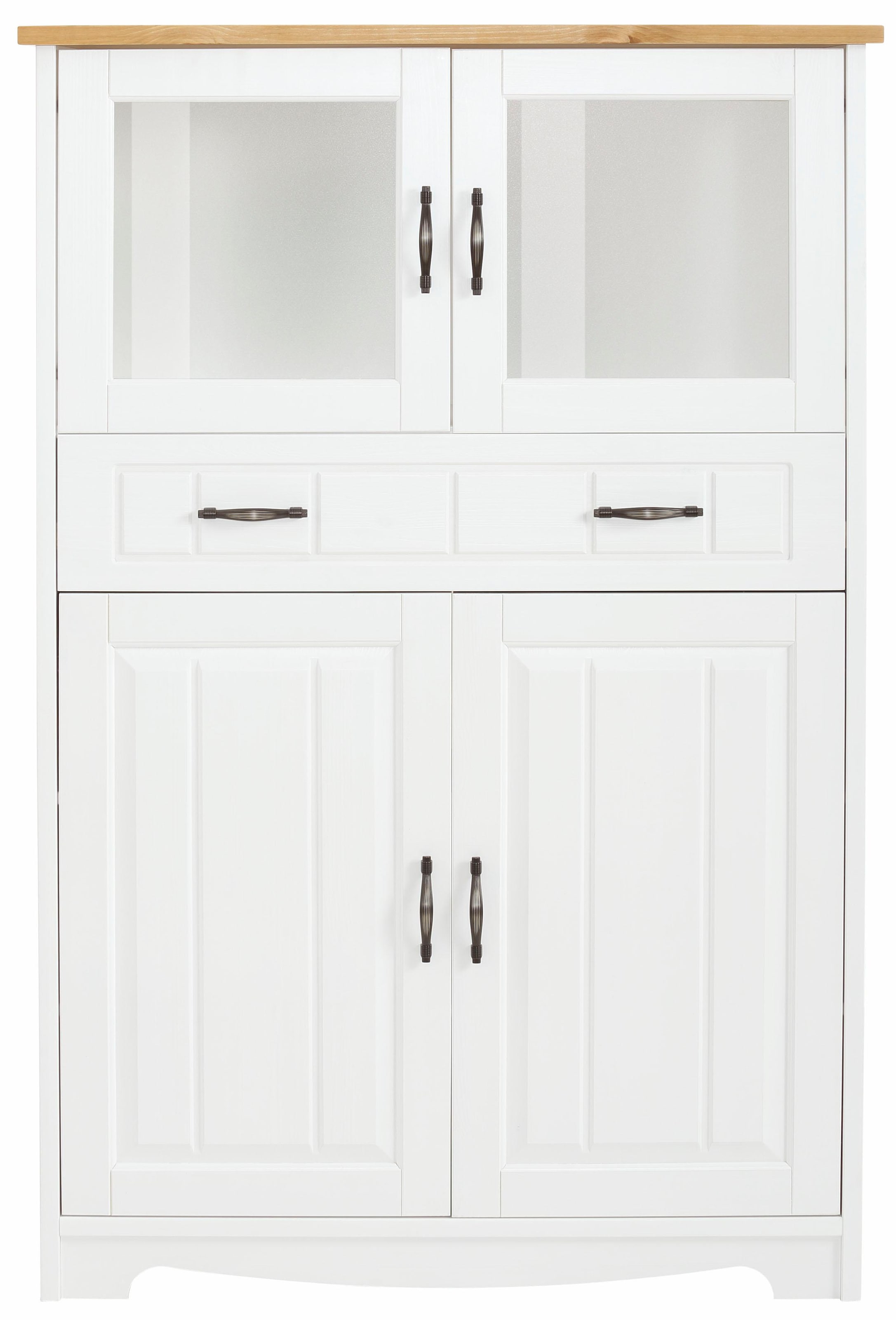 Home affaire Highboard »Trinidad«, Vitrine, Breite 102 cm
