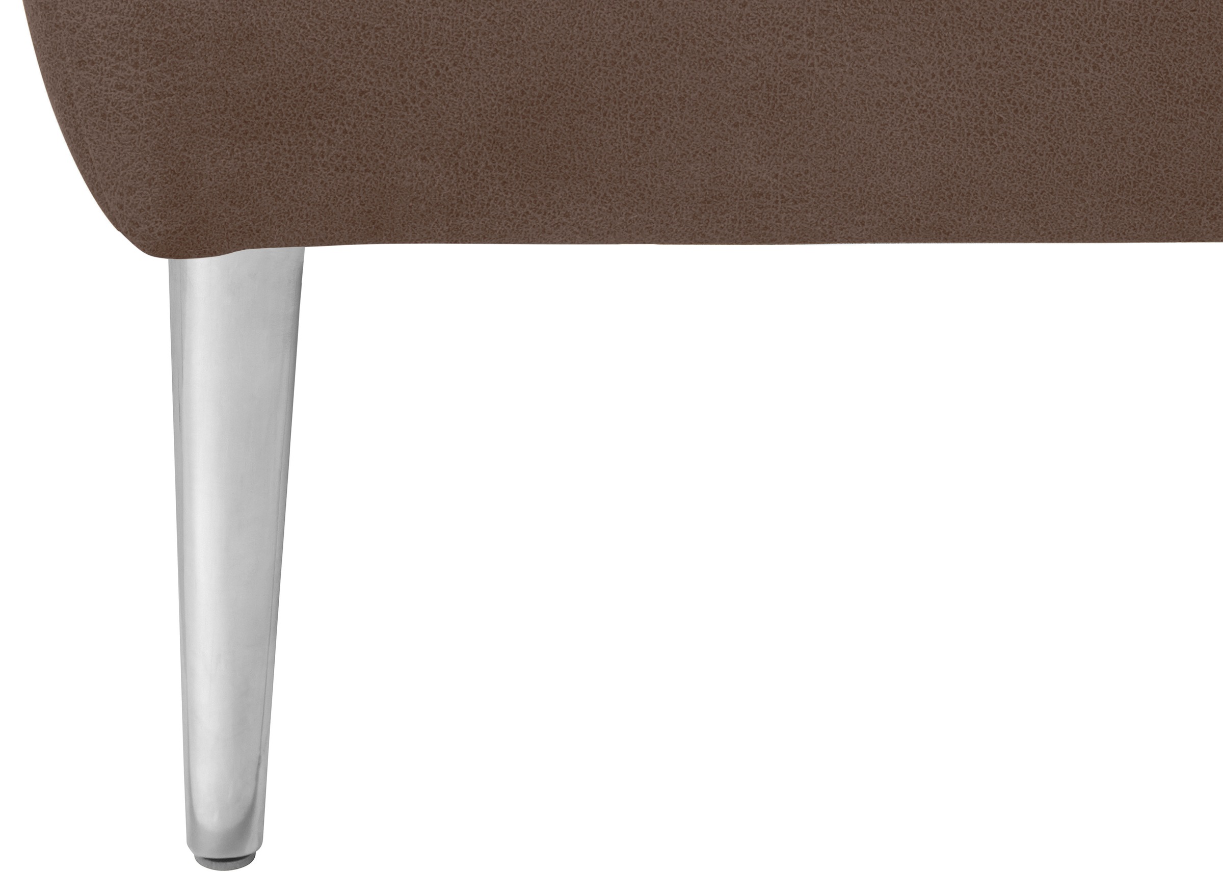 W.SCHILLIG 2-Sitzer »enjoy&MORE«, mit Sitztiefenverstellung, Füße silber matt, Breite 202 cm