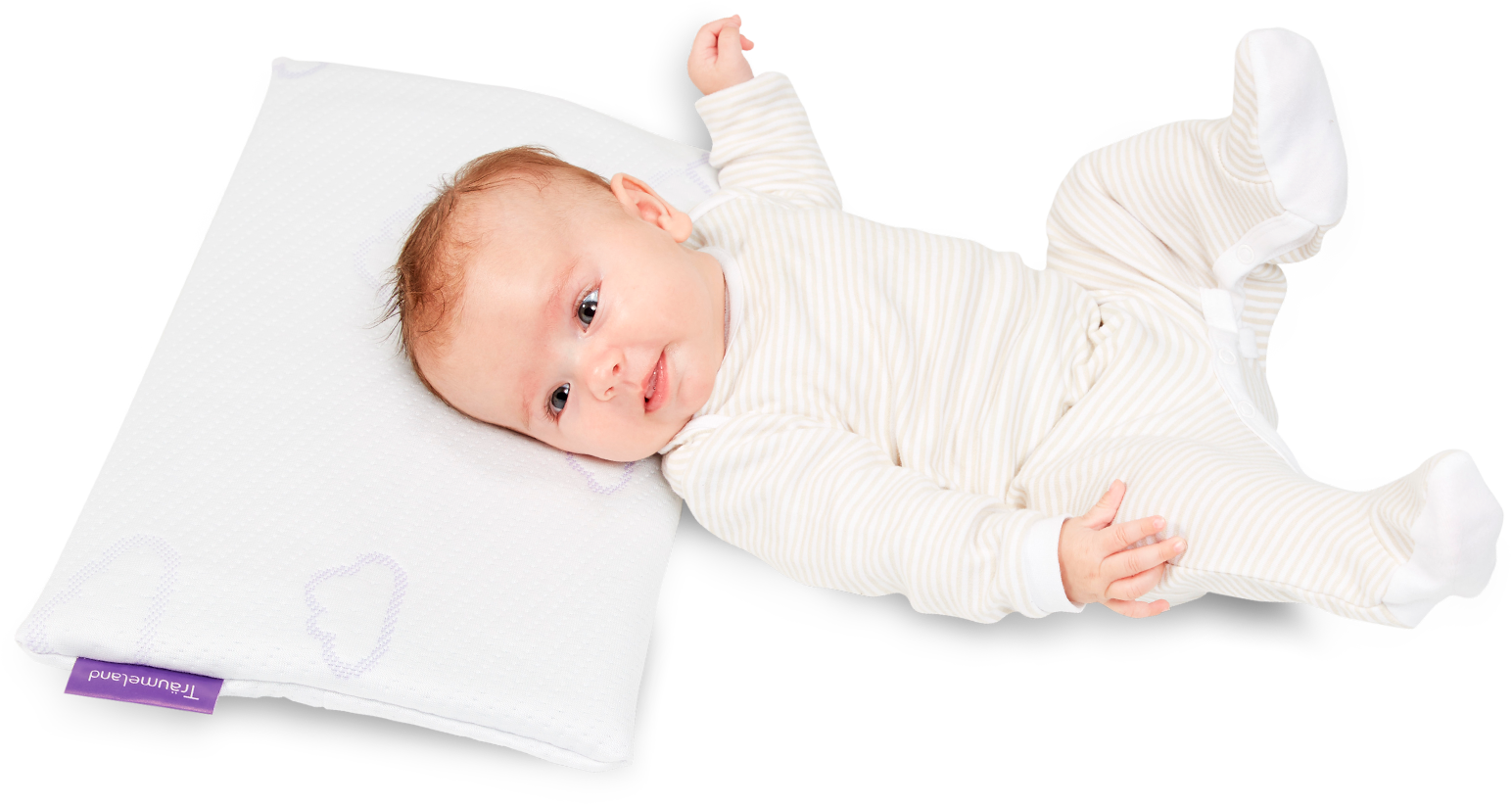 Träumeland Babykissen »care WOLKE Babykopfkissen«