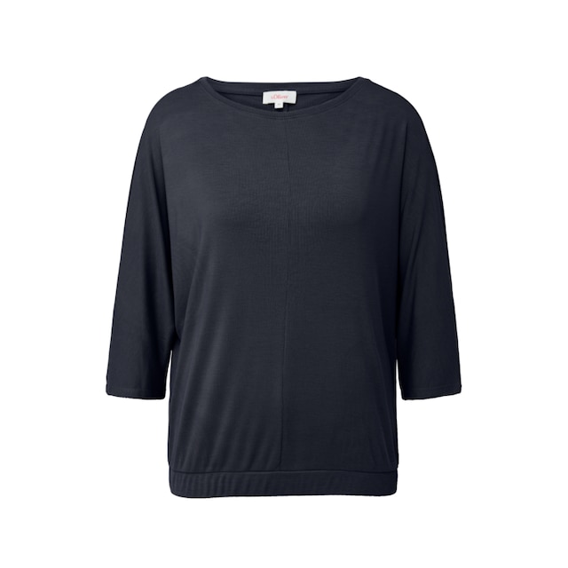 gerippter in Optik s.Oliver online Longsleeve, kaufen