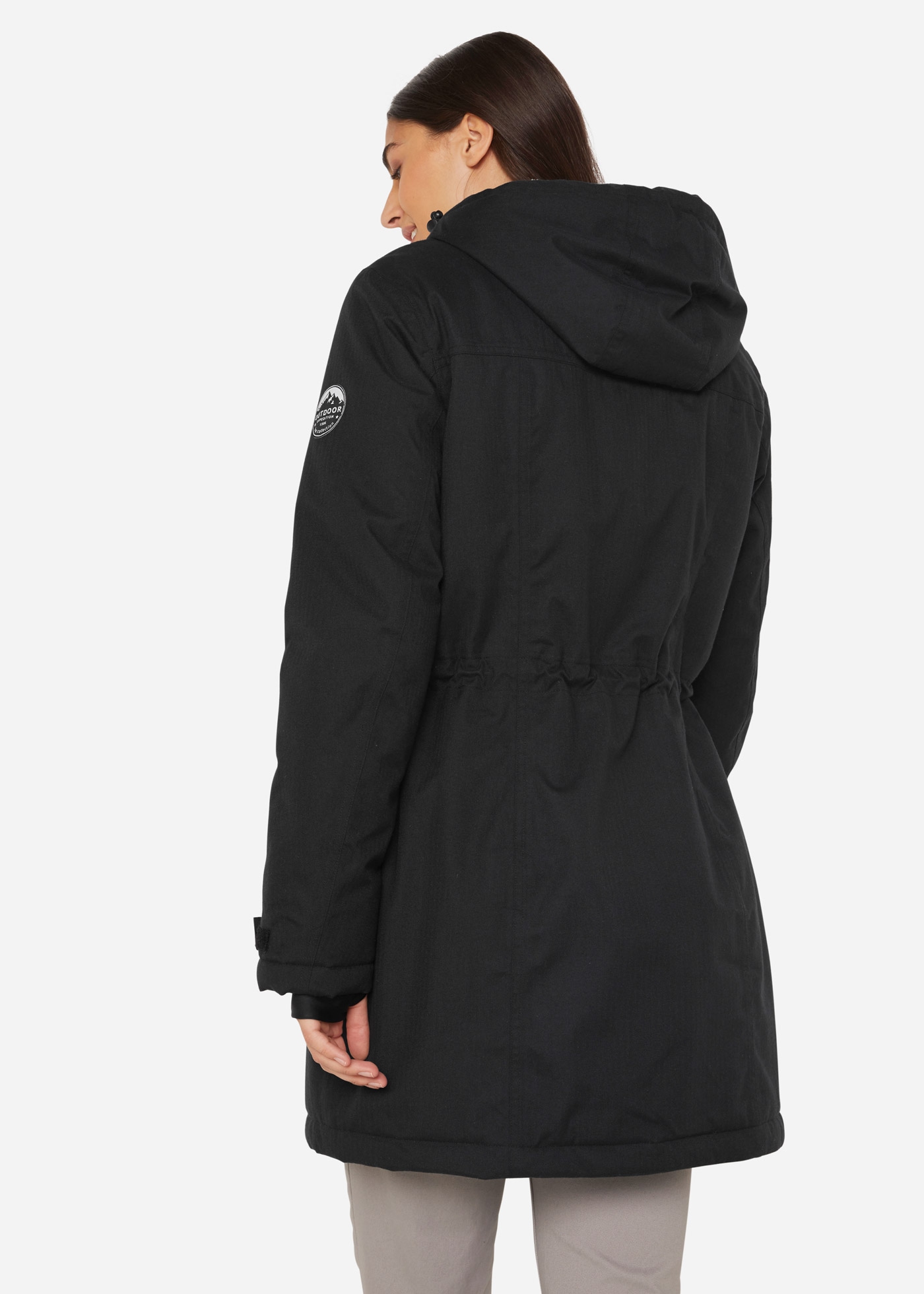 bonprix Funktionsparka »wasserdichte Funktions-Parka mit Teddyfleece in der Kapuze« mit Kapuze wasserdichte Funktions-Parka mit Teddyfleece in der Kapuze