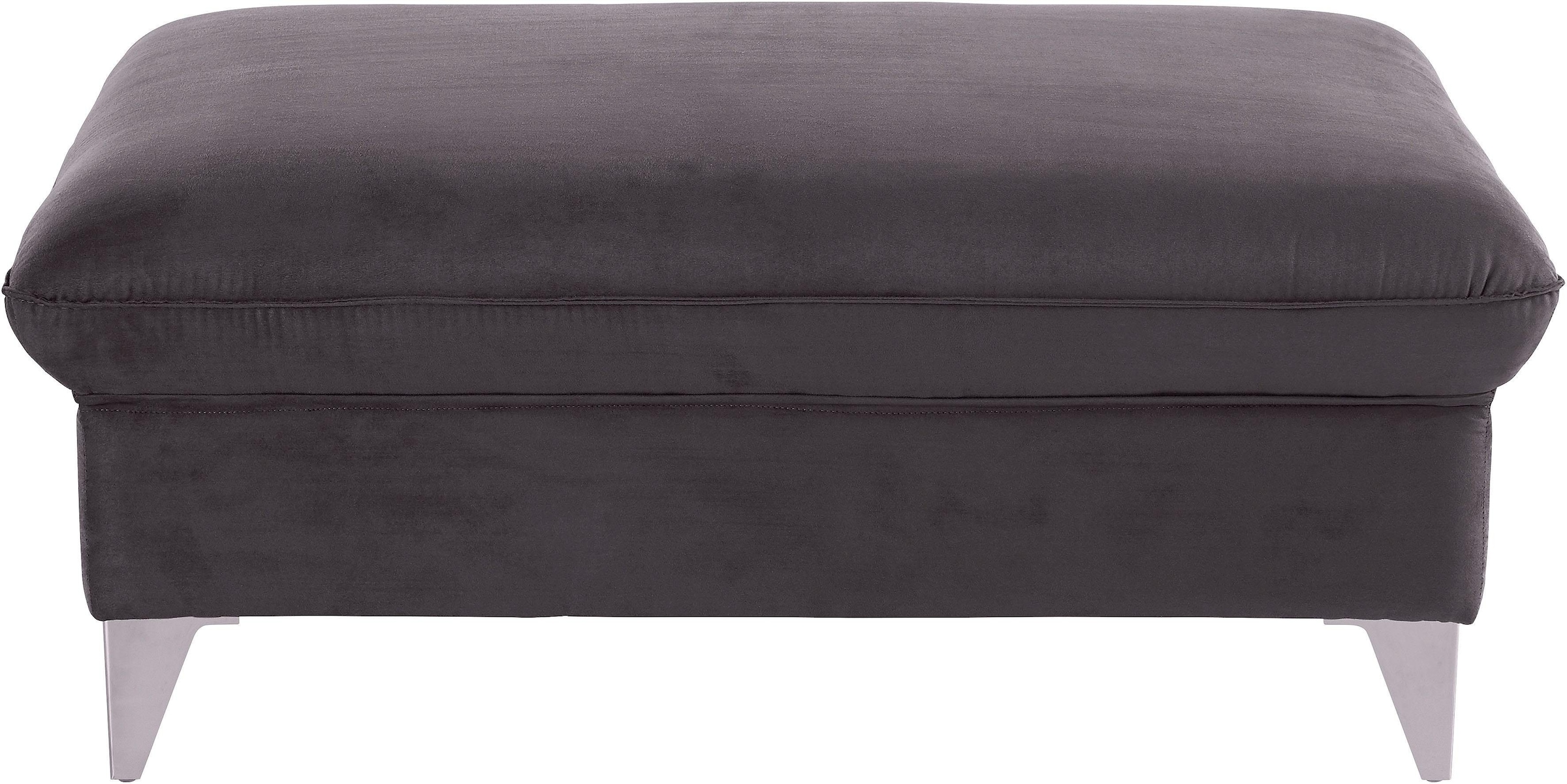 COTTA Polstergarnitur »Caluso L-Form«, Set bestehend aus: Ecksofa mit Kopfteilverstellung & Hocker