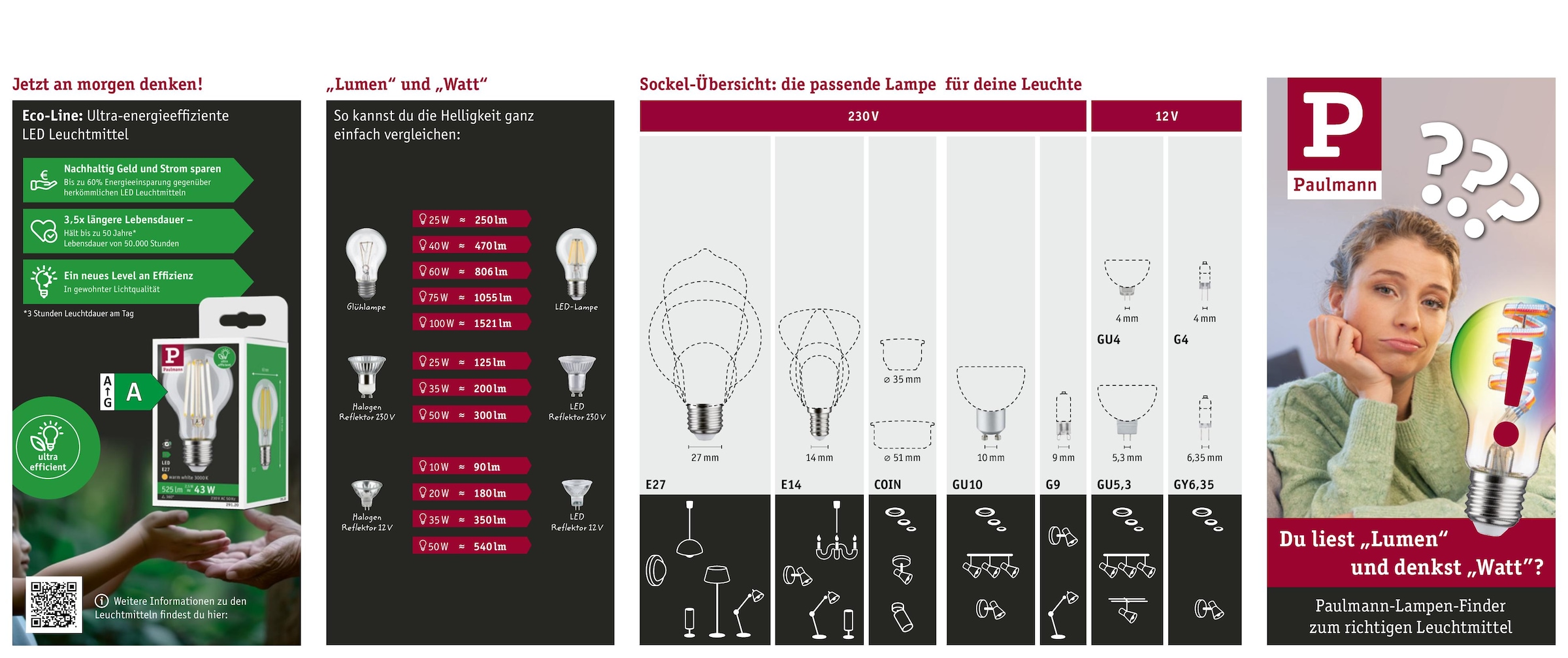 Paulmann LED-Leuchtmittel »Smart Home Zigbee Standardform 9,3 W Matt E27 RGBW« E27 1 Stk. Farbwechsler