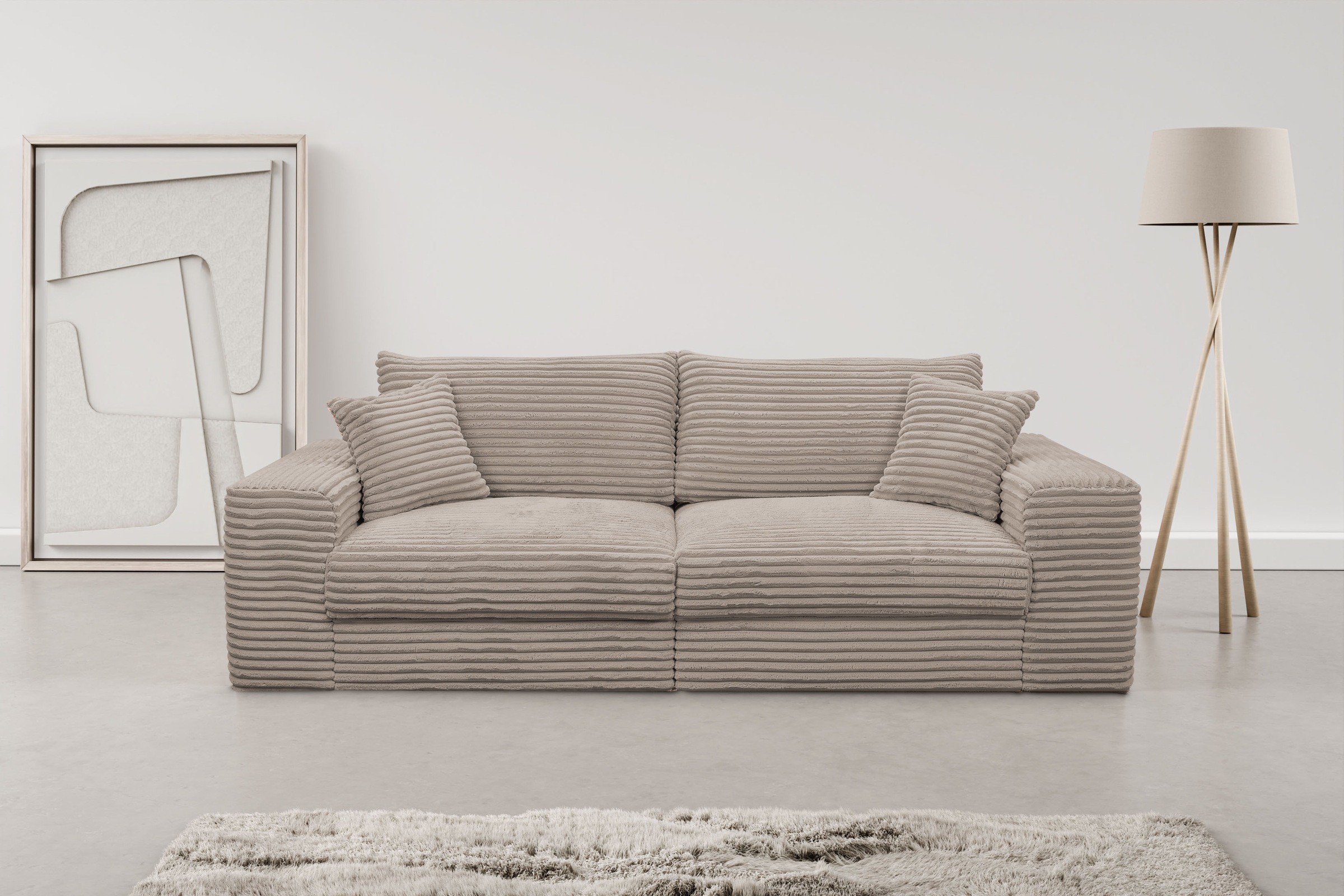 WERK2 Big-Sofa »Rozzana Mega Sofa mit viel Platz, aktuelle Bezüge. Breite 2 günstig online kaufen