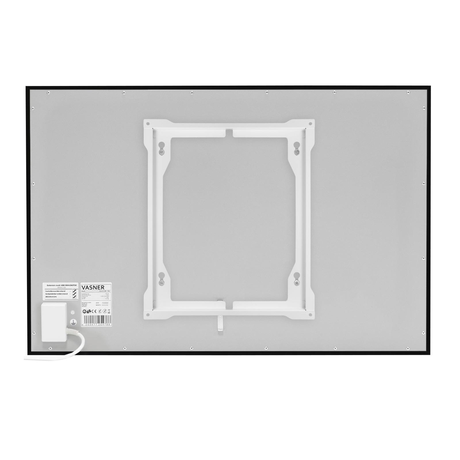 Vasner Infrarotheizung »Citara T 700 W« Metall Heizpaneel Tafelheizung schwarz