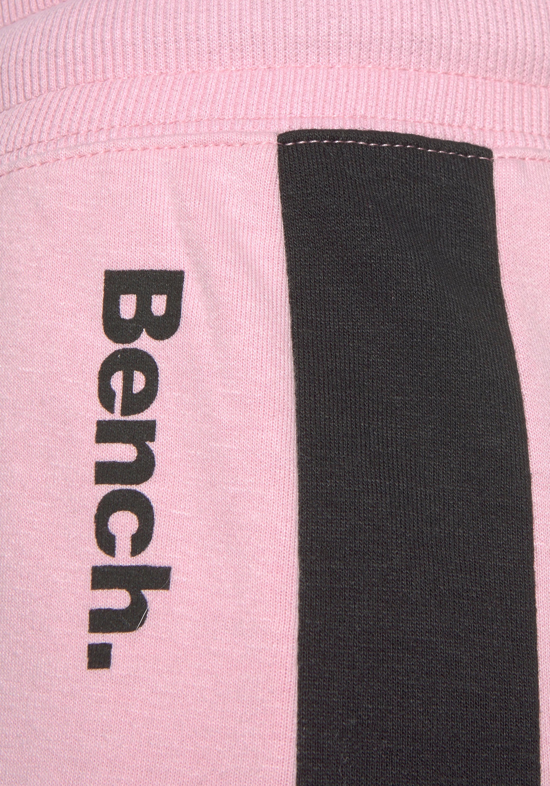 Bench. Loungewear Loungehose, mit Seitenstreifen und geradem Bein, Loungewear