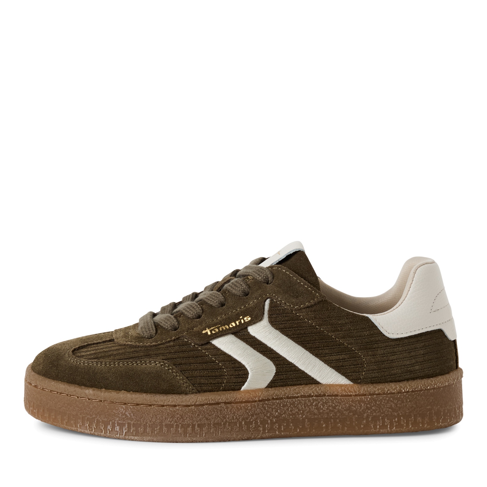 Tamaris Plateausneaker, Freizeitschuh, Halbschuh, Schnürschuh mit gepolstertem Schaftrand