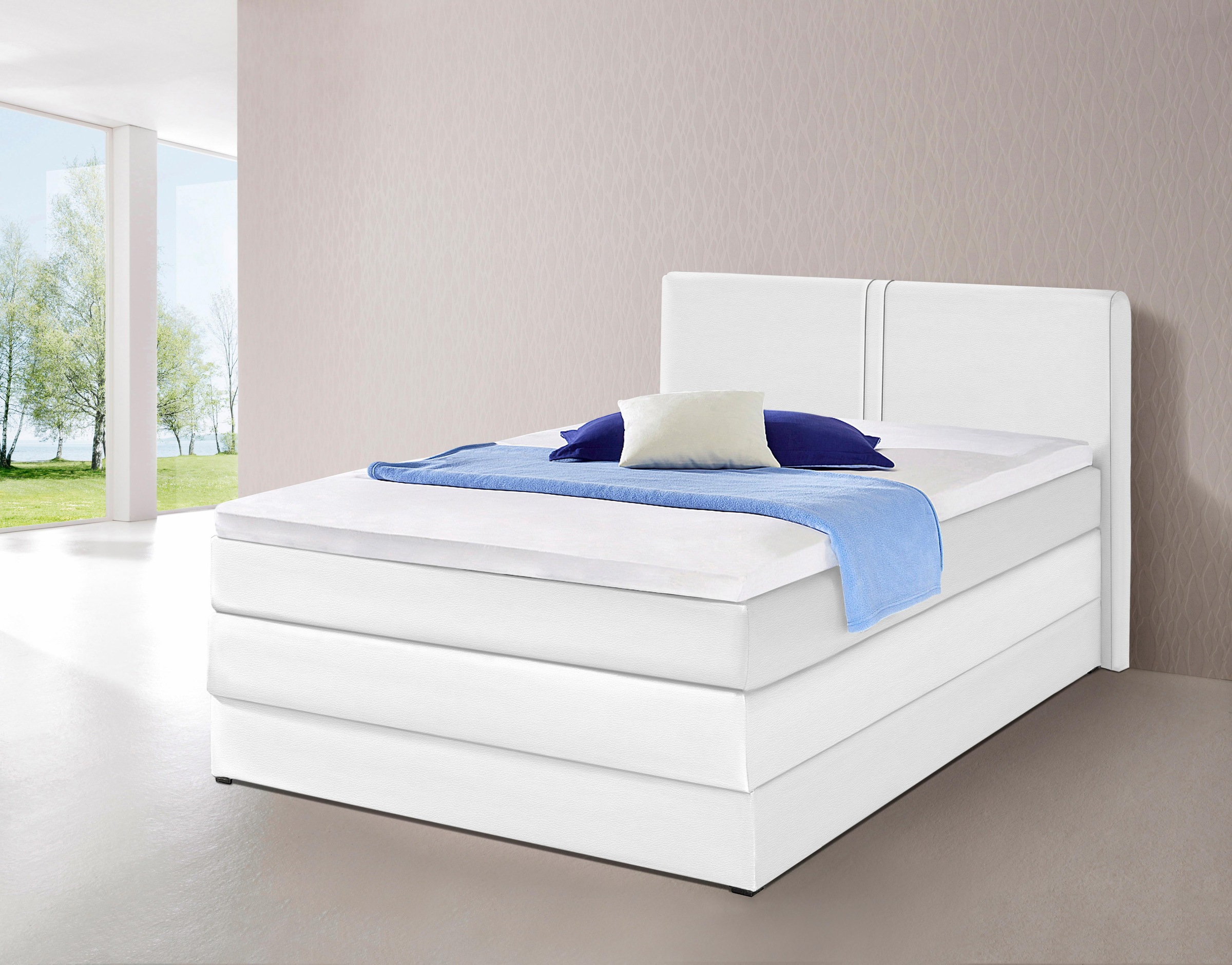 hapo Boxspringbett, mit Bettkasten