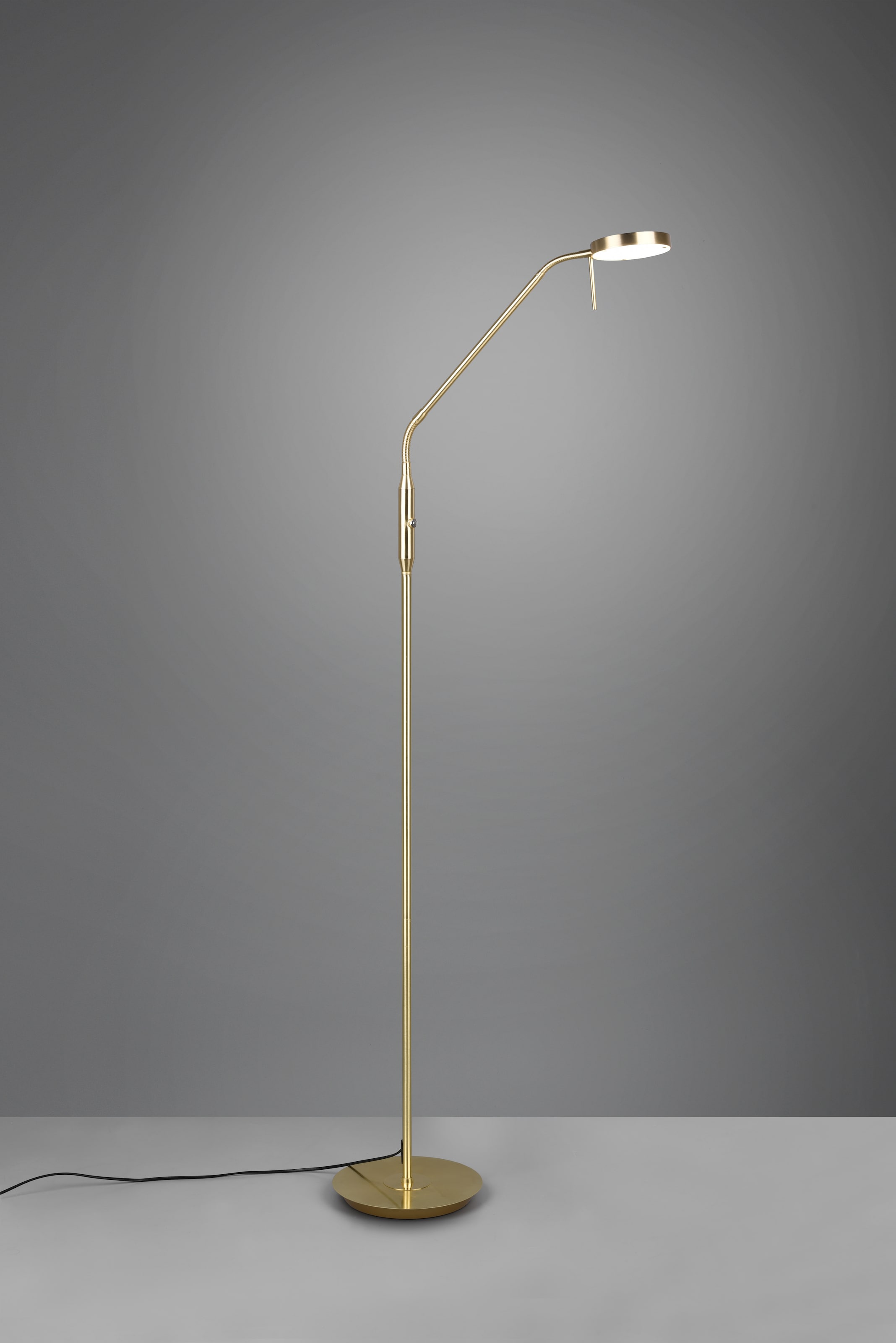 TRIO Leuchten LED Stehlampe »MONZA, Stehleuchte mit Sensordimmer Lichtfarbe einstellbar 2300-4000K«, 1 flammig, Leuchtmittel LED-Board | LED fest integriert, Leuchtenkopf flexibel verstellbar Memoryfunktion Höhe 145-160 cm