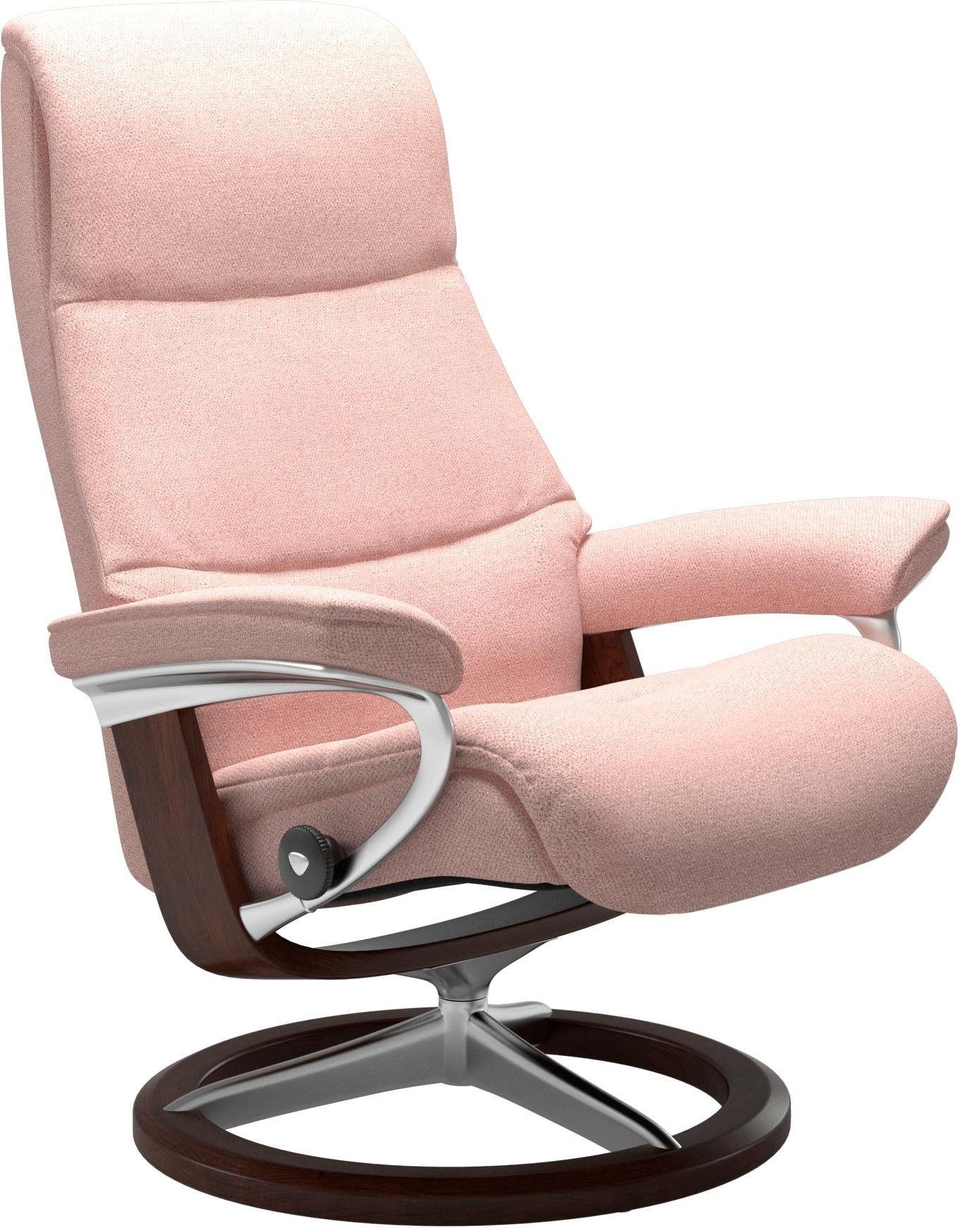 Stressless Relaxsessel "View", mit Signature Base, Größe L,Gestell Braun günstig online kaufen