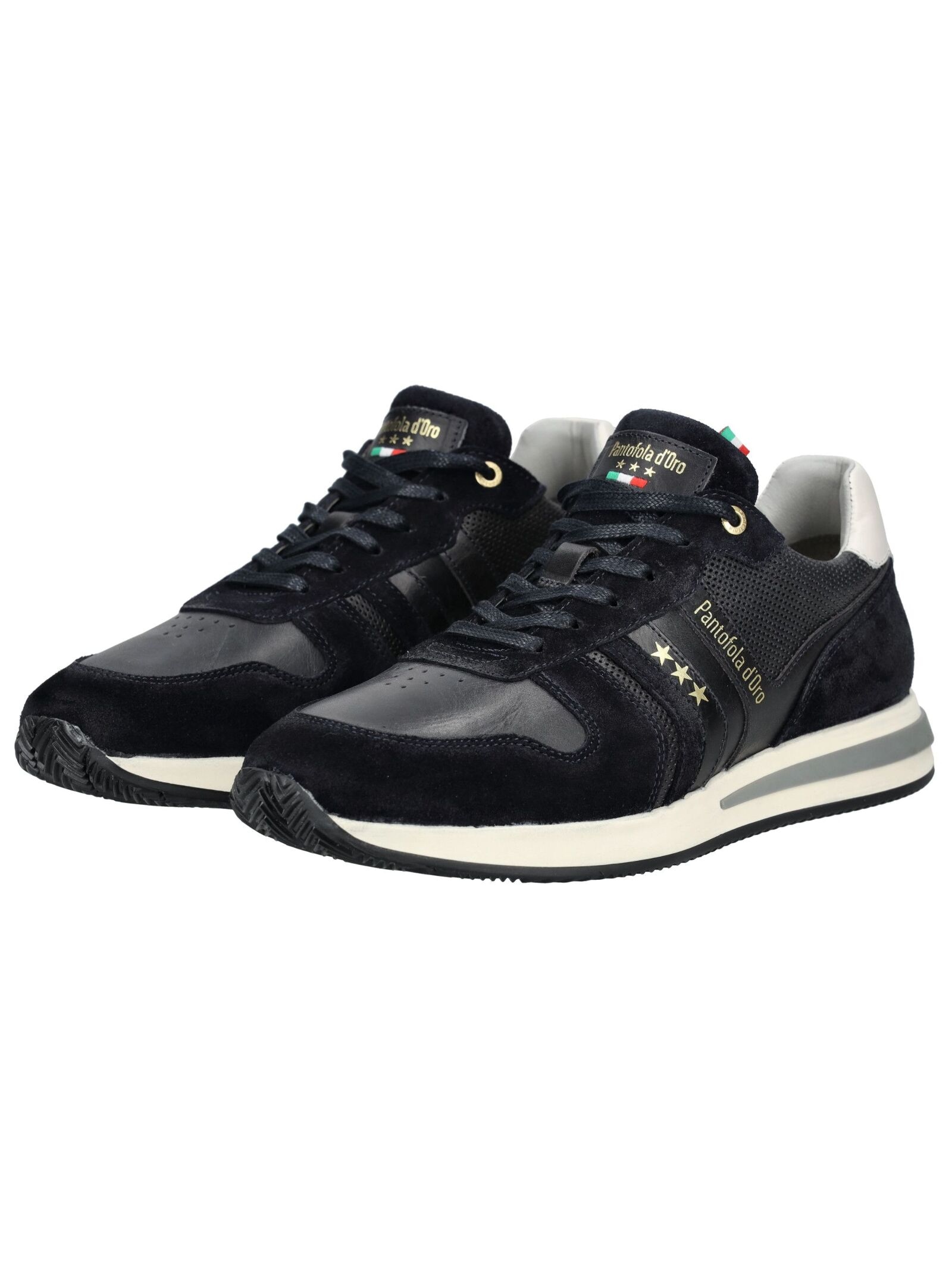 Pantofola d´Oro Schnürschuh »Pantofola d'Oro Halbschuhe Leder/Textil«